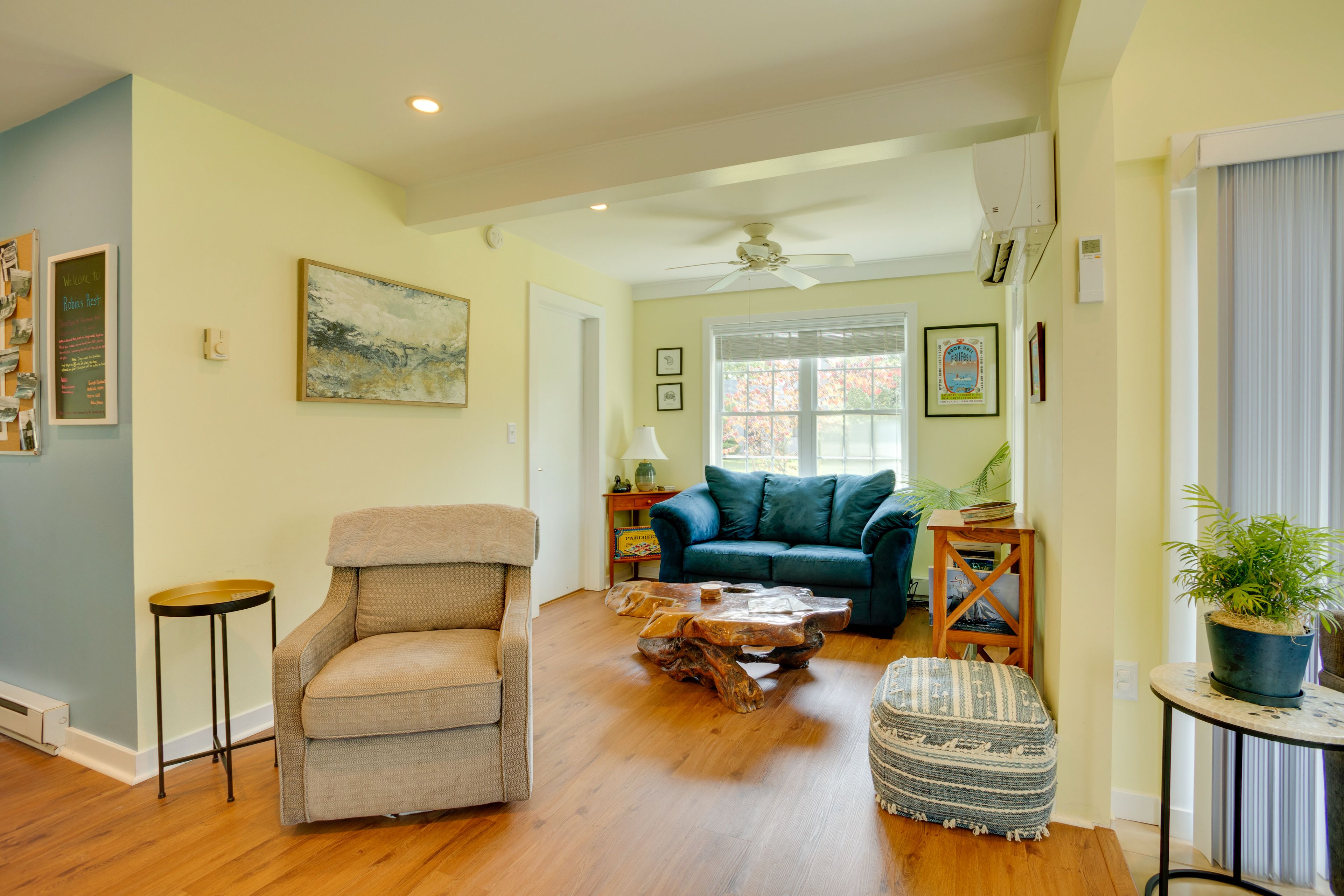 Living Room | Central A/C | Baby Gate Available