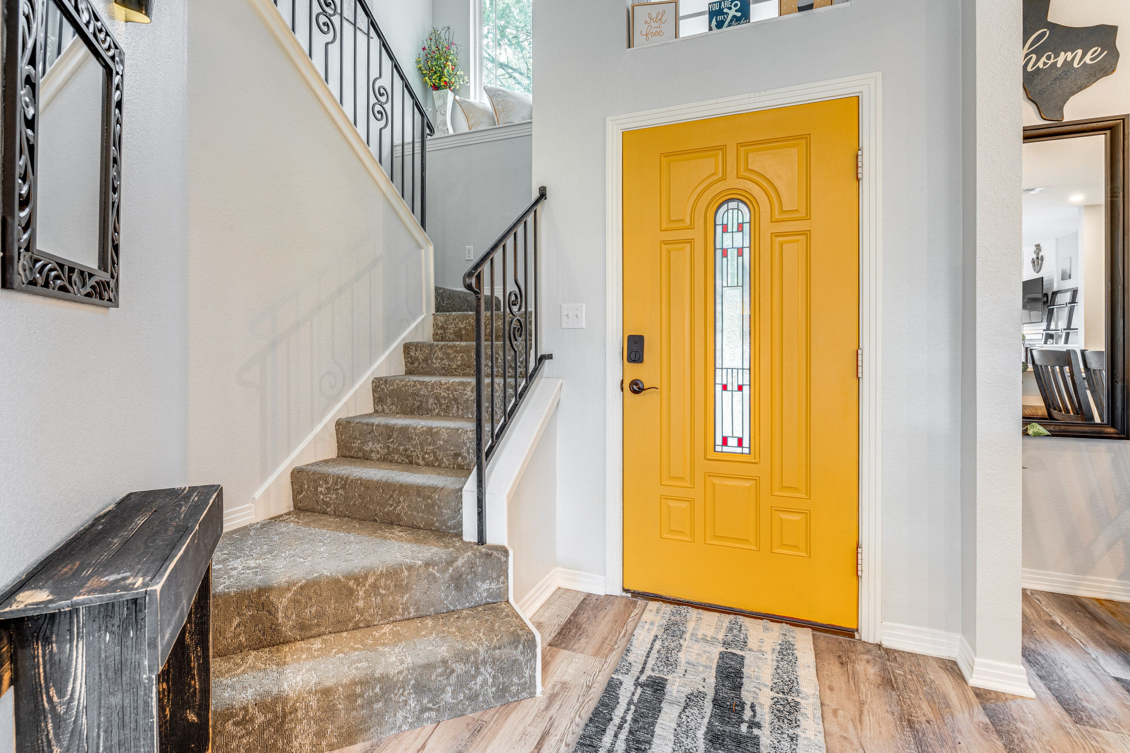 Stairs to Access 2nd Floor