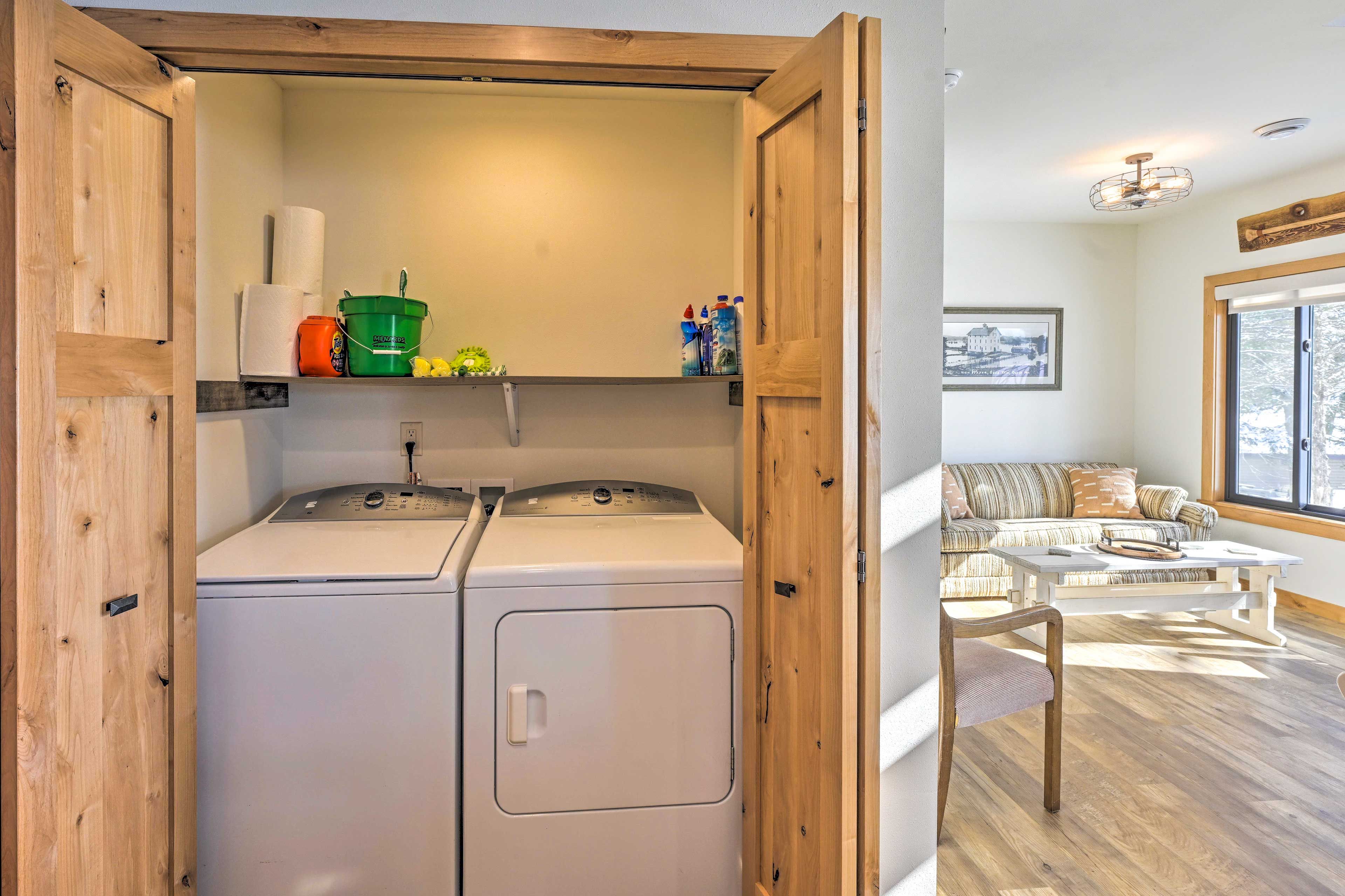 In-Unit Laundry | Iron/Board