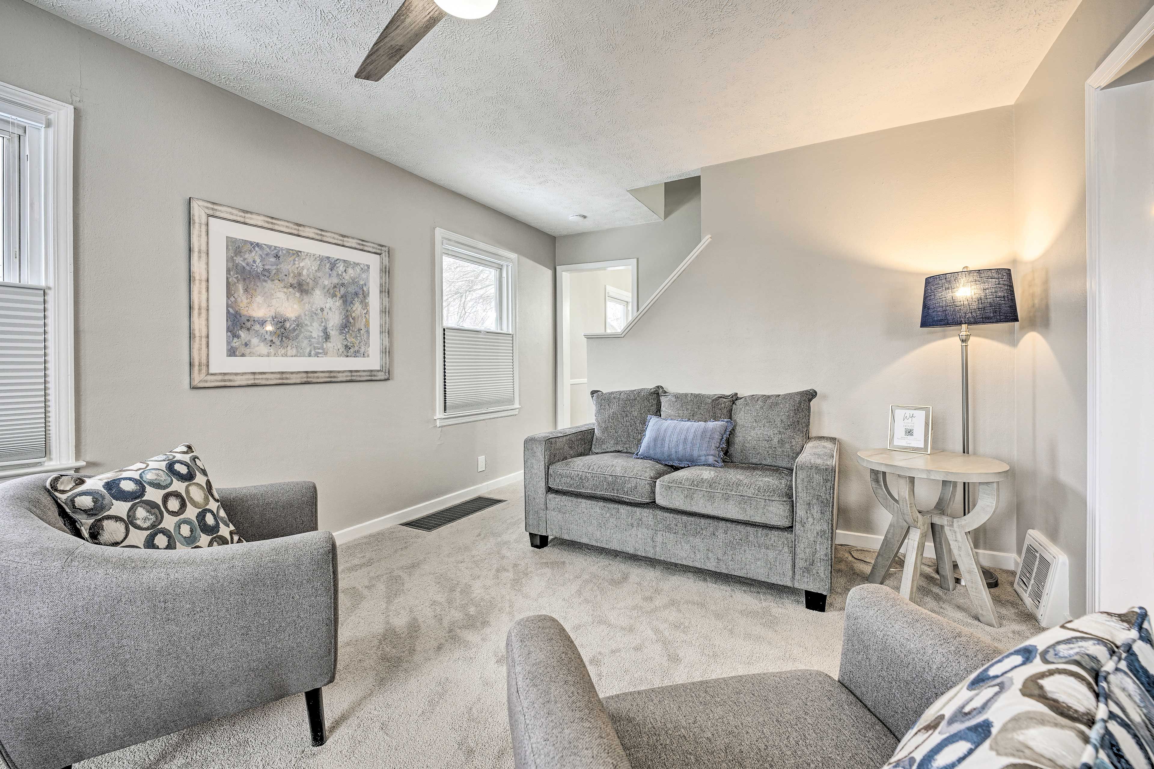South Bend Vacation Rental | 3BR | 1BA | 3 Steps Required | 1,872 Sq Ft