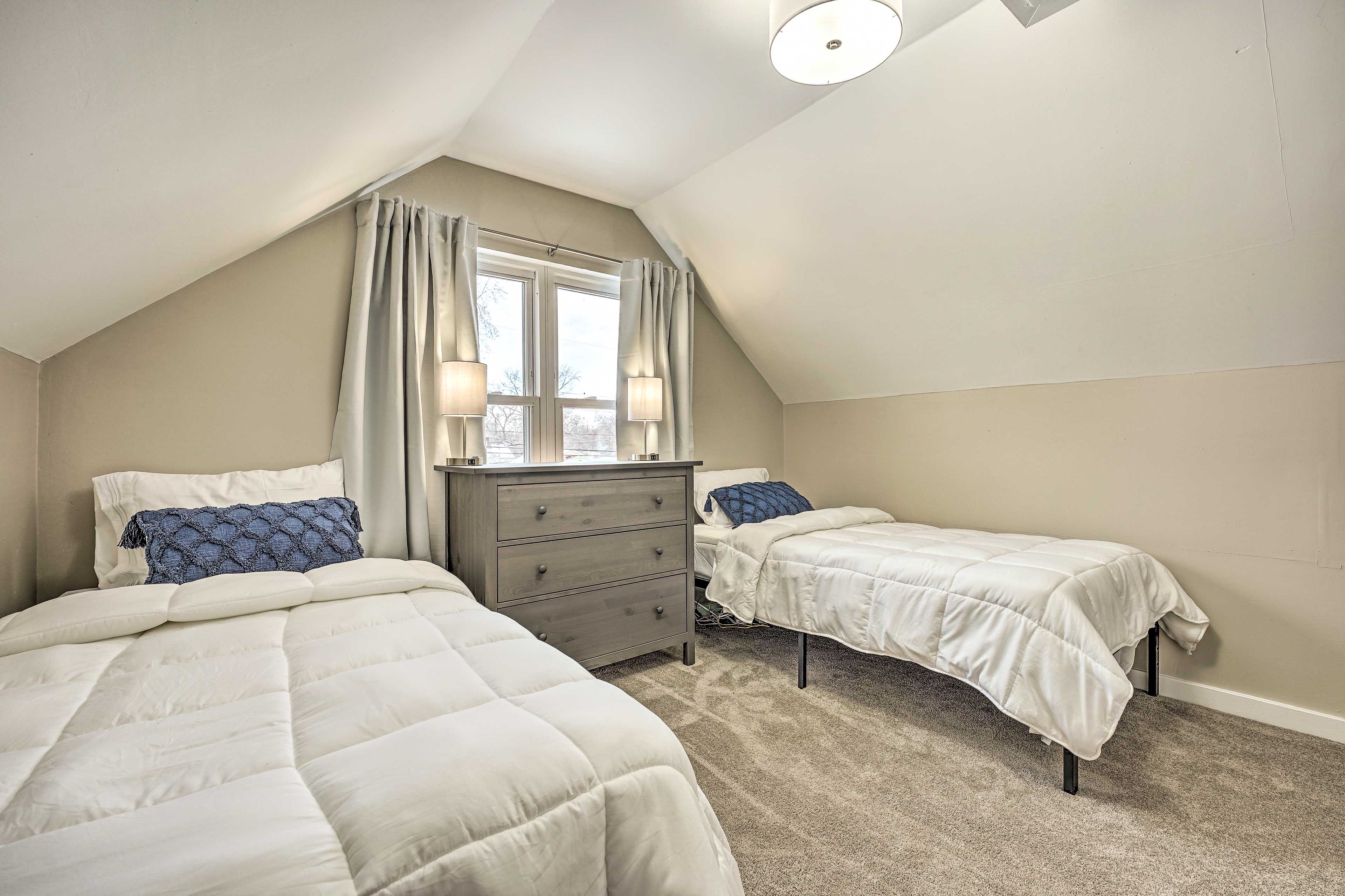 Bedroom 3 | 2 Twin Beds