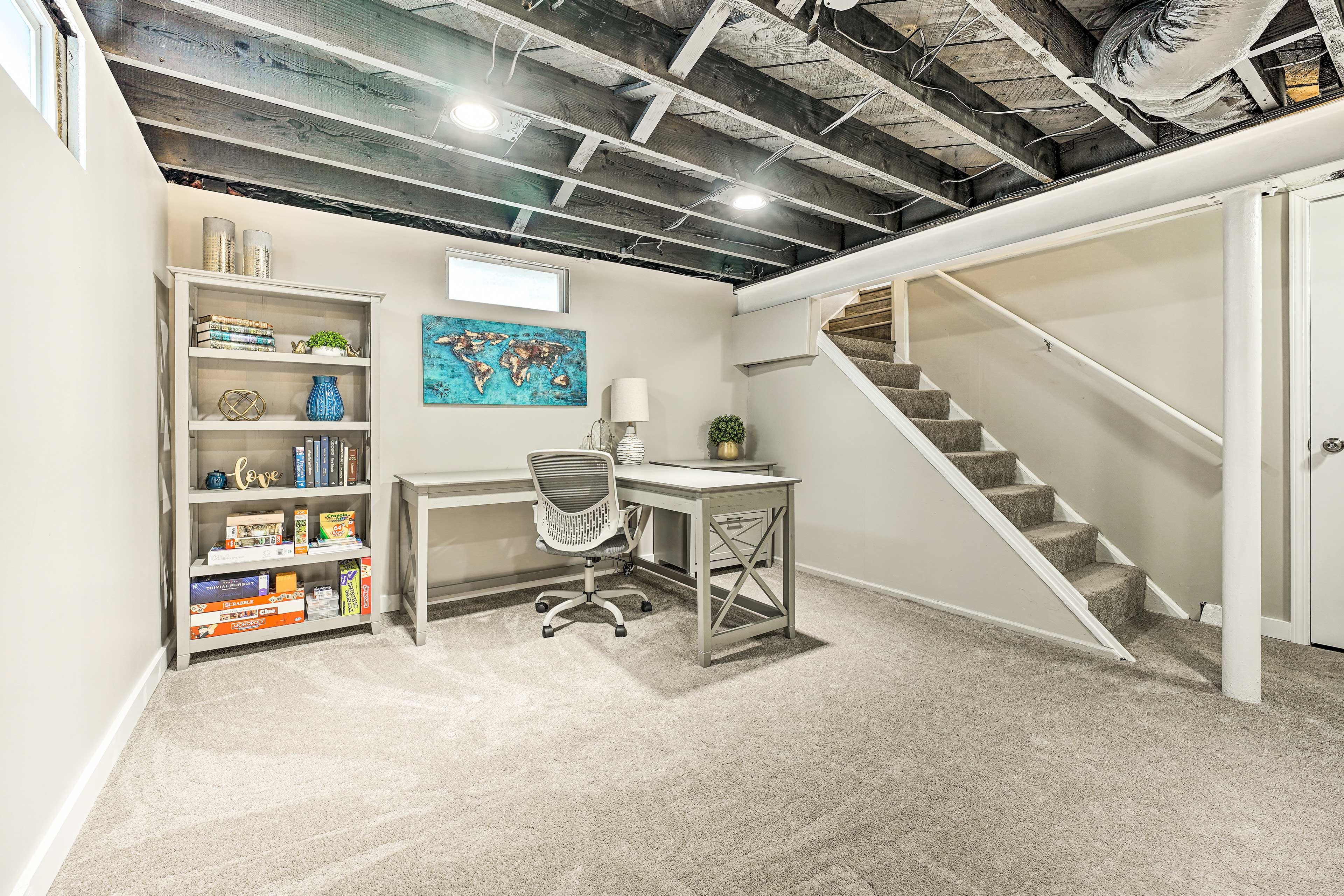 Basement | Home Office Space