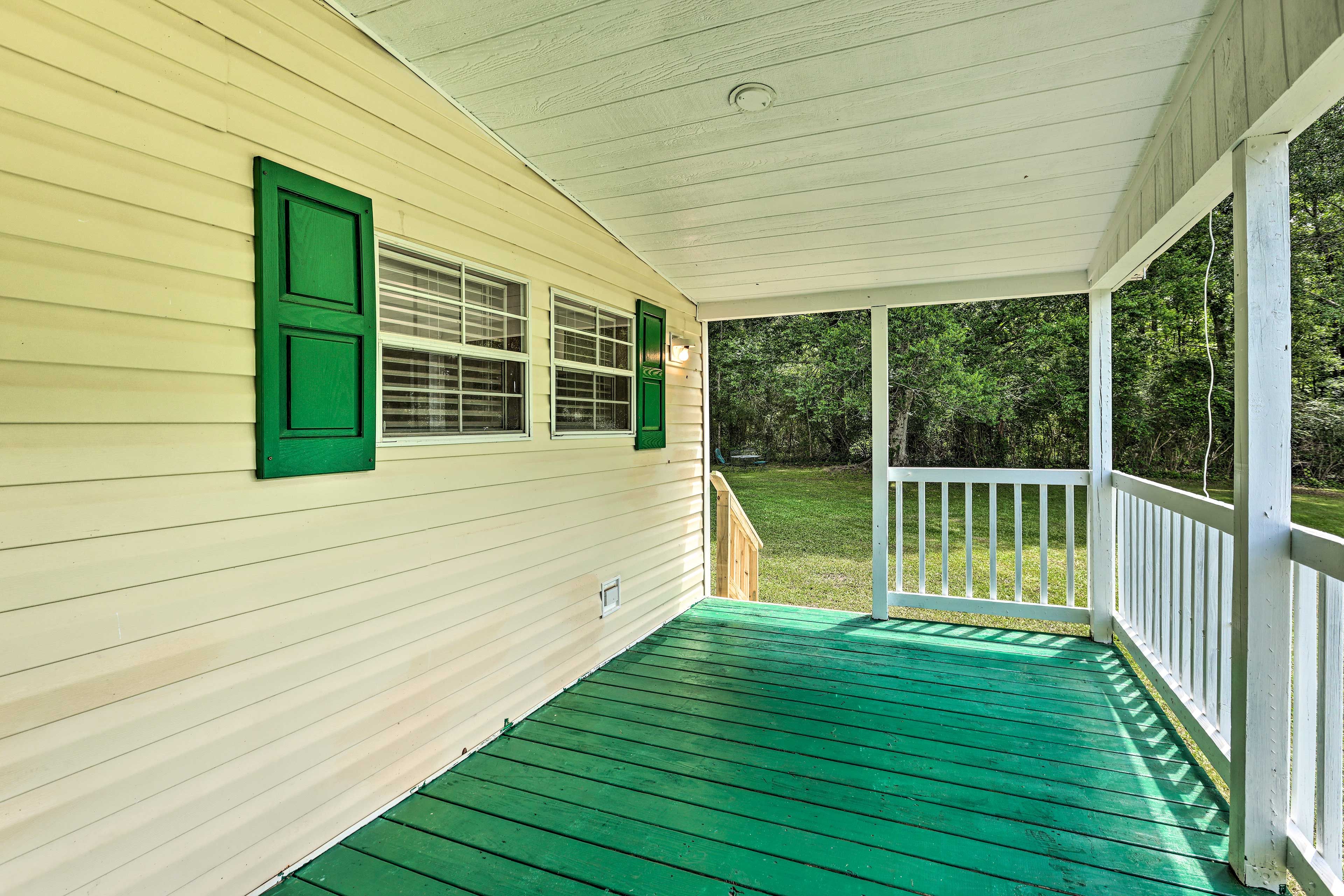 Covered Deck