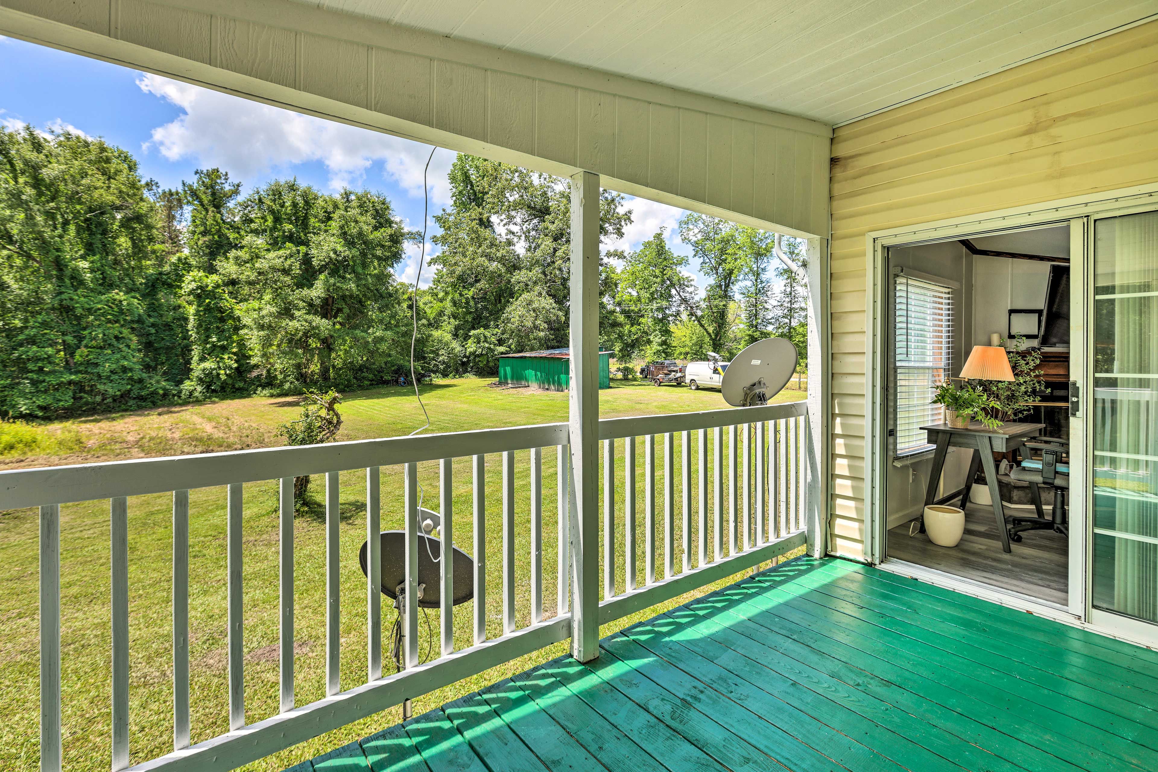 Covered Deck