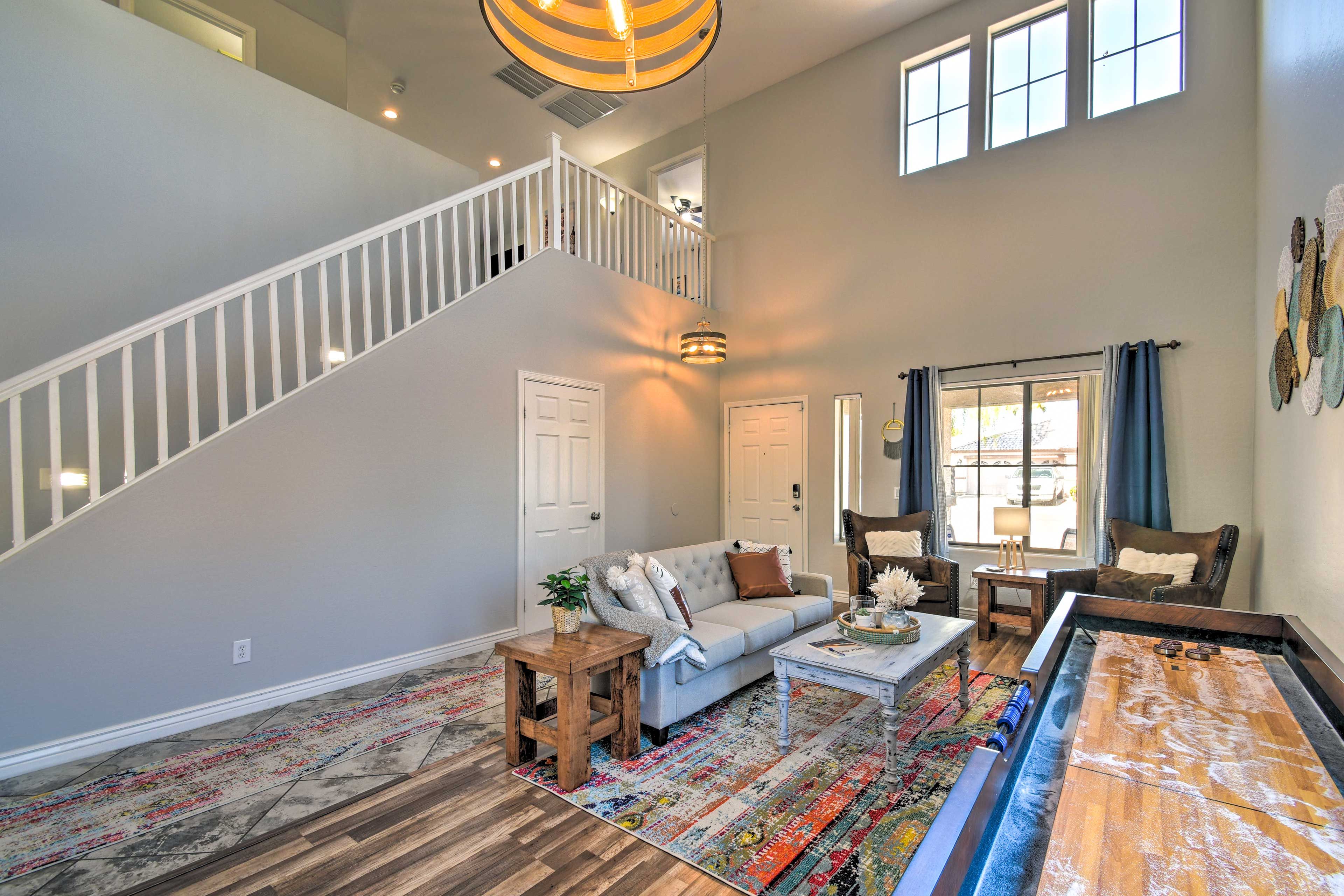 Living Area | Shuffleboard Table
