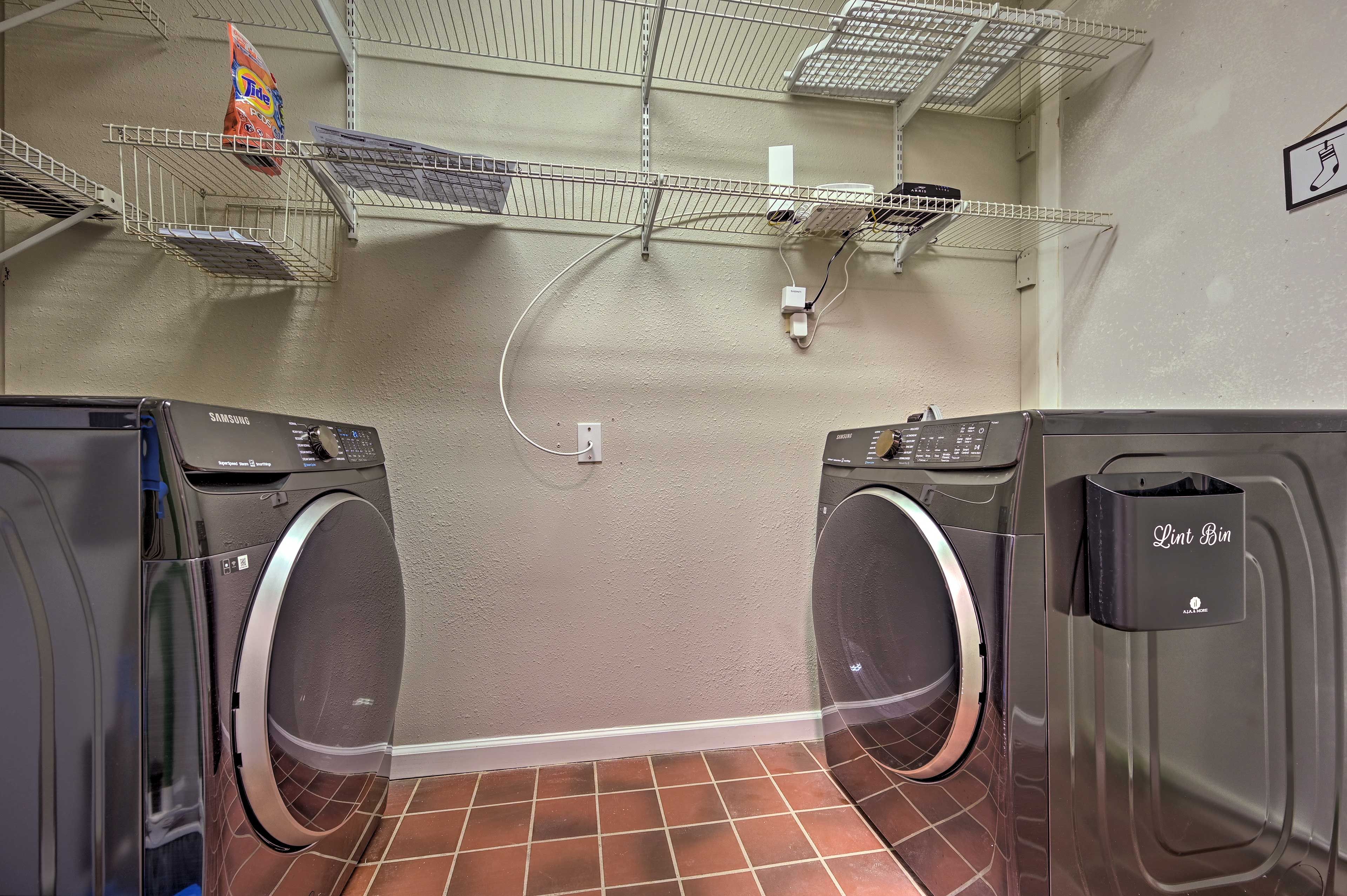 Laundry Room | Laundry Detergent Provided