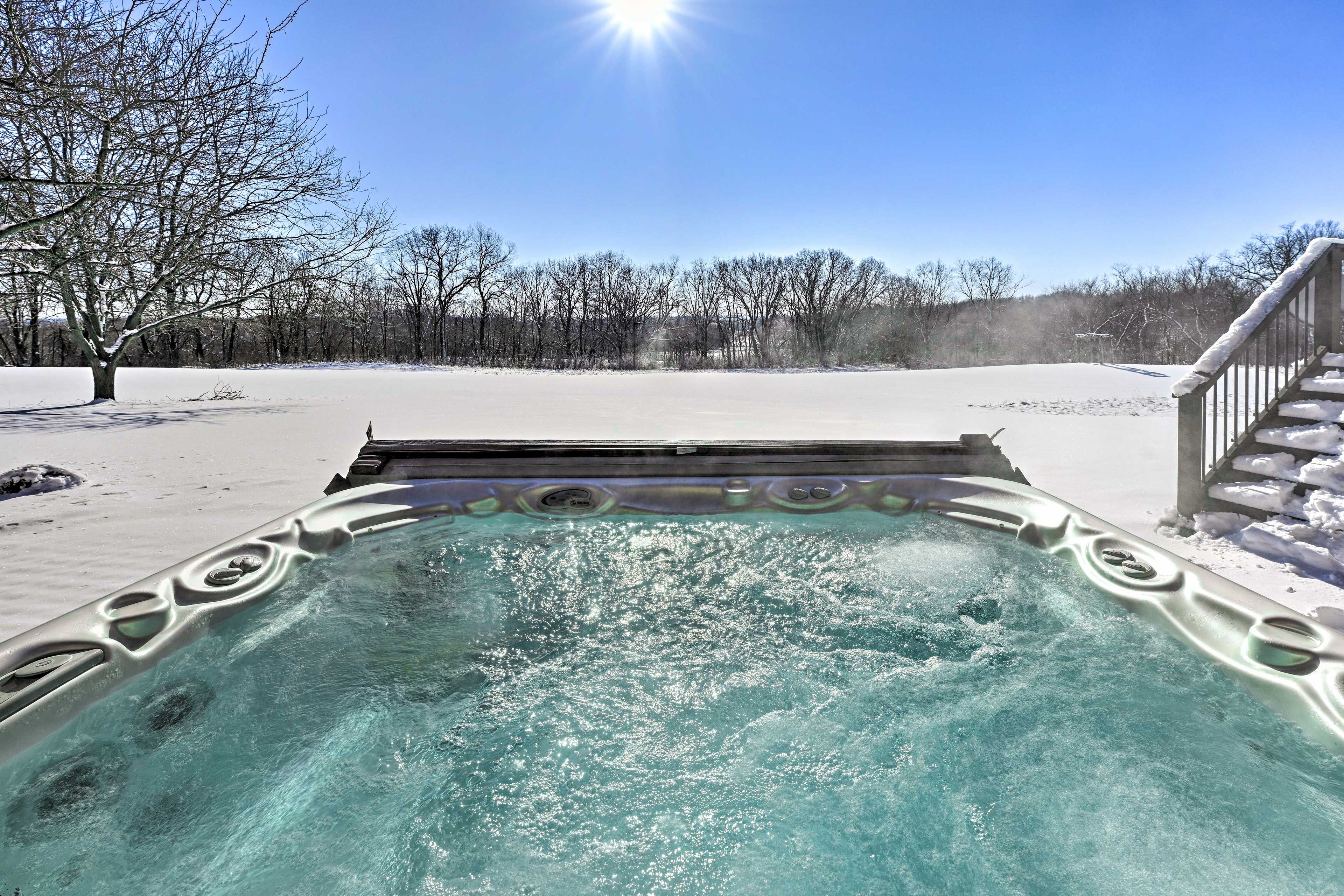 House Exterior | Private Hot Tub