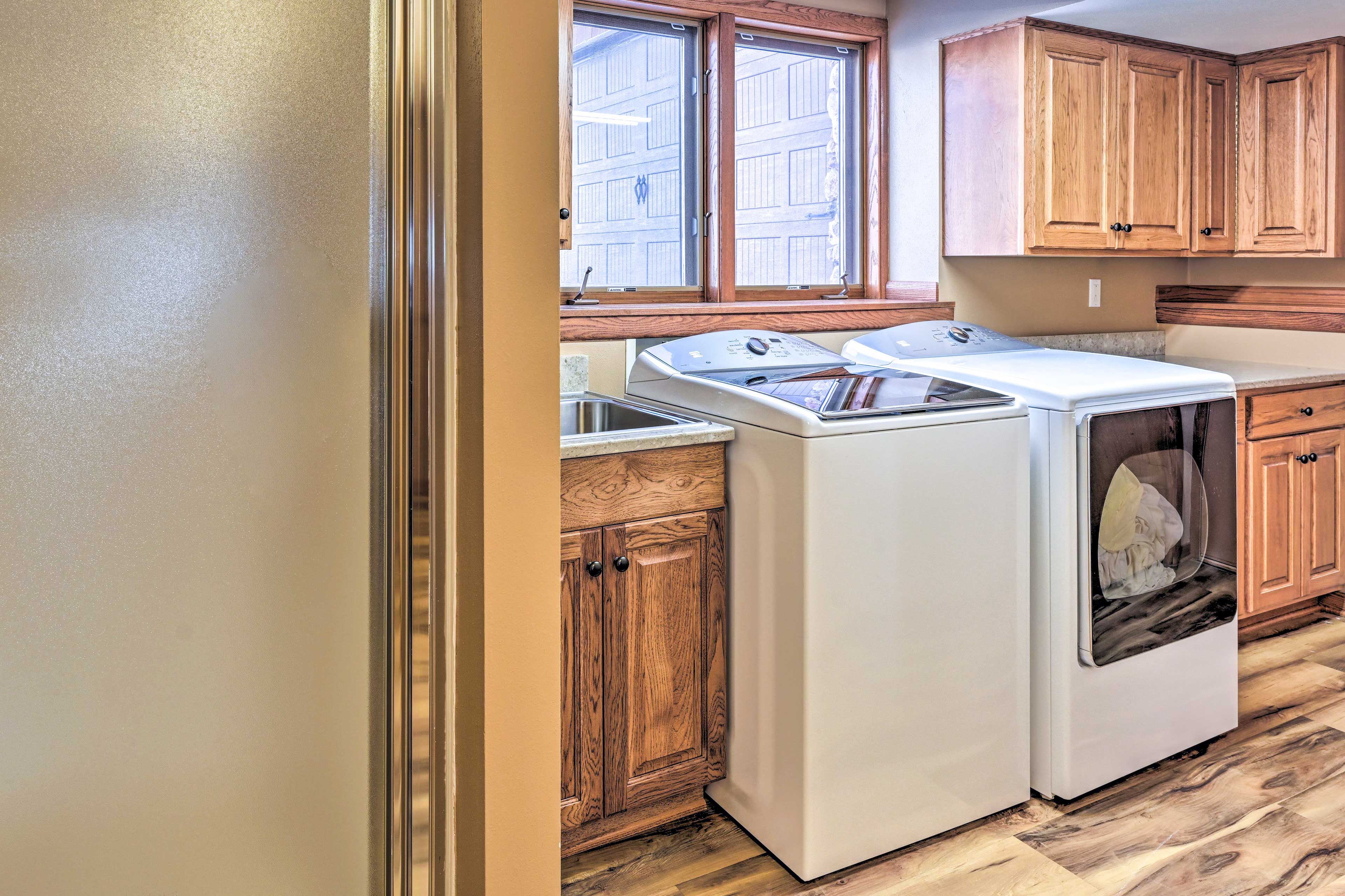 Laundry | 1st Floor | Detergent Provided
