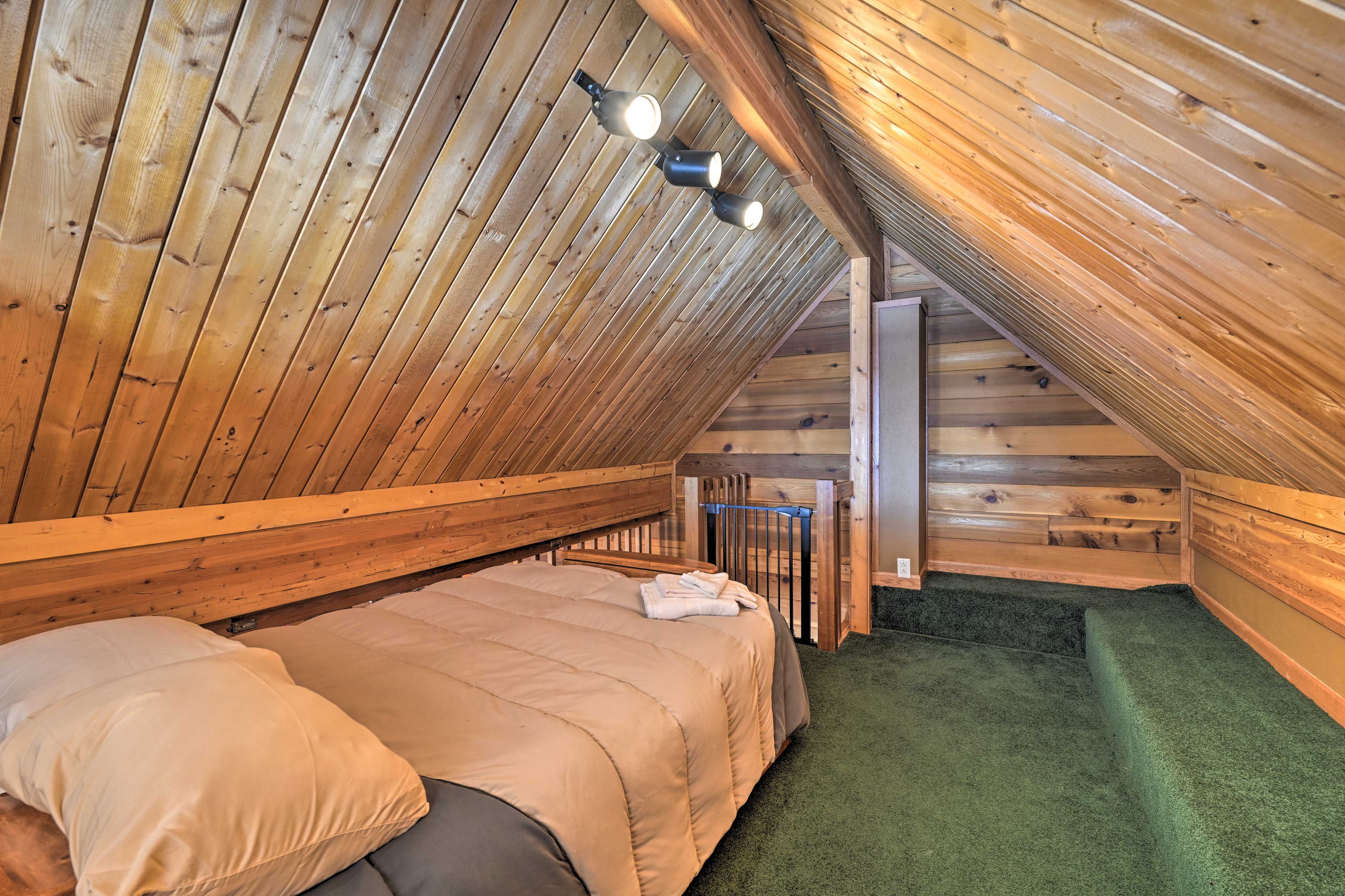 Loft | Full Bed | Access Via Bedroom 3