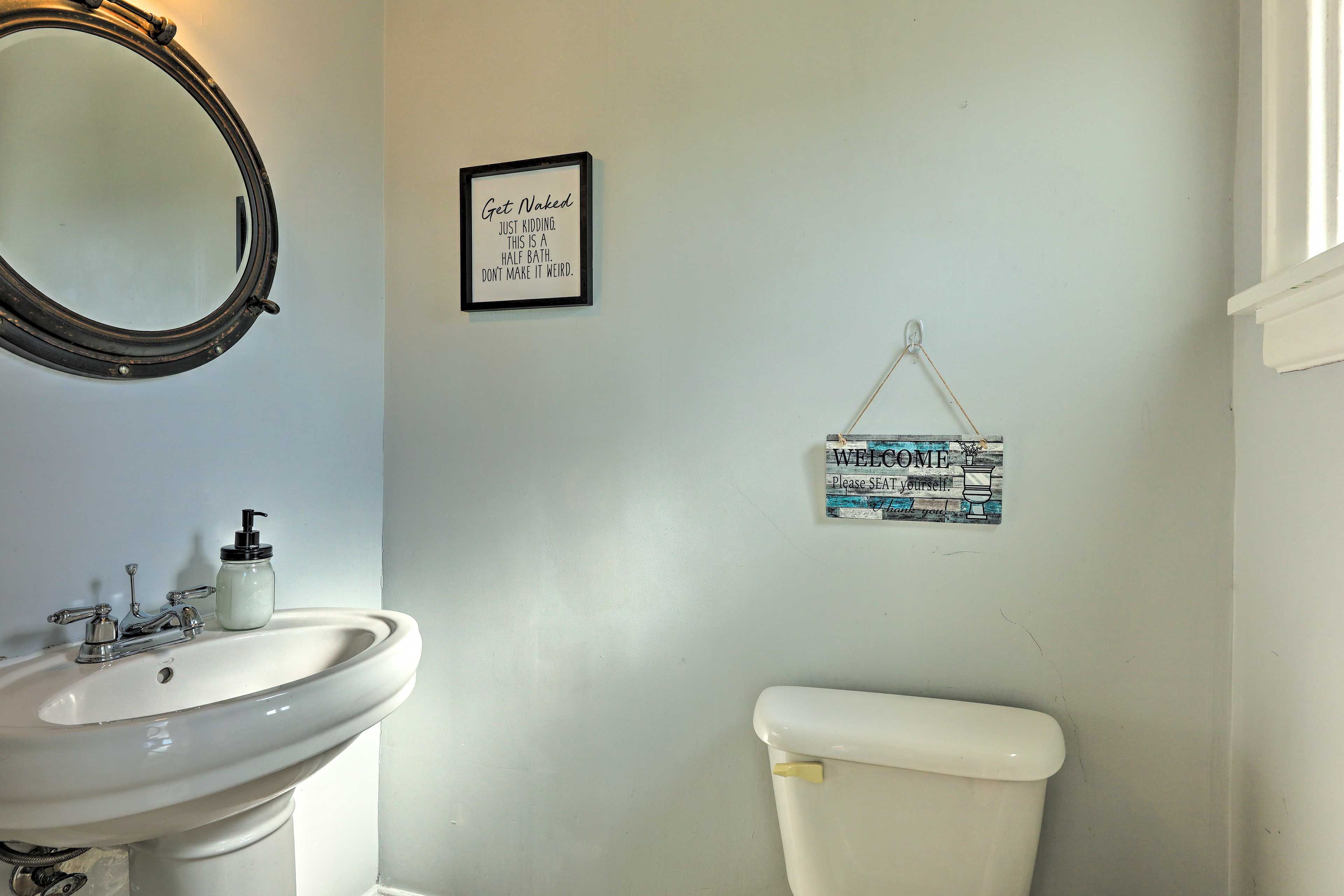 Half Bathroom | 1st Floor