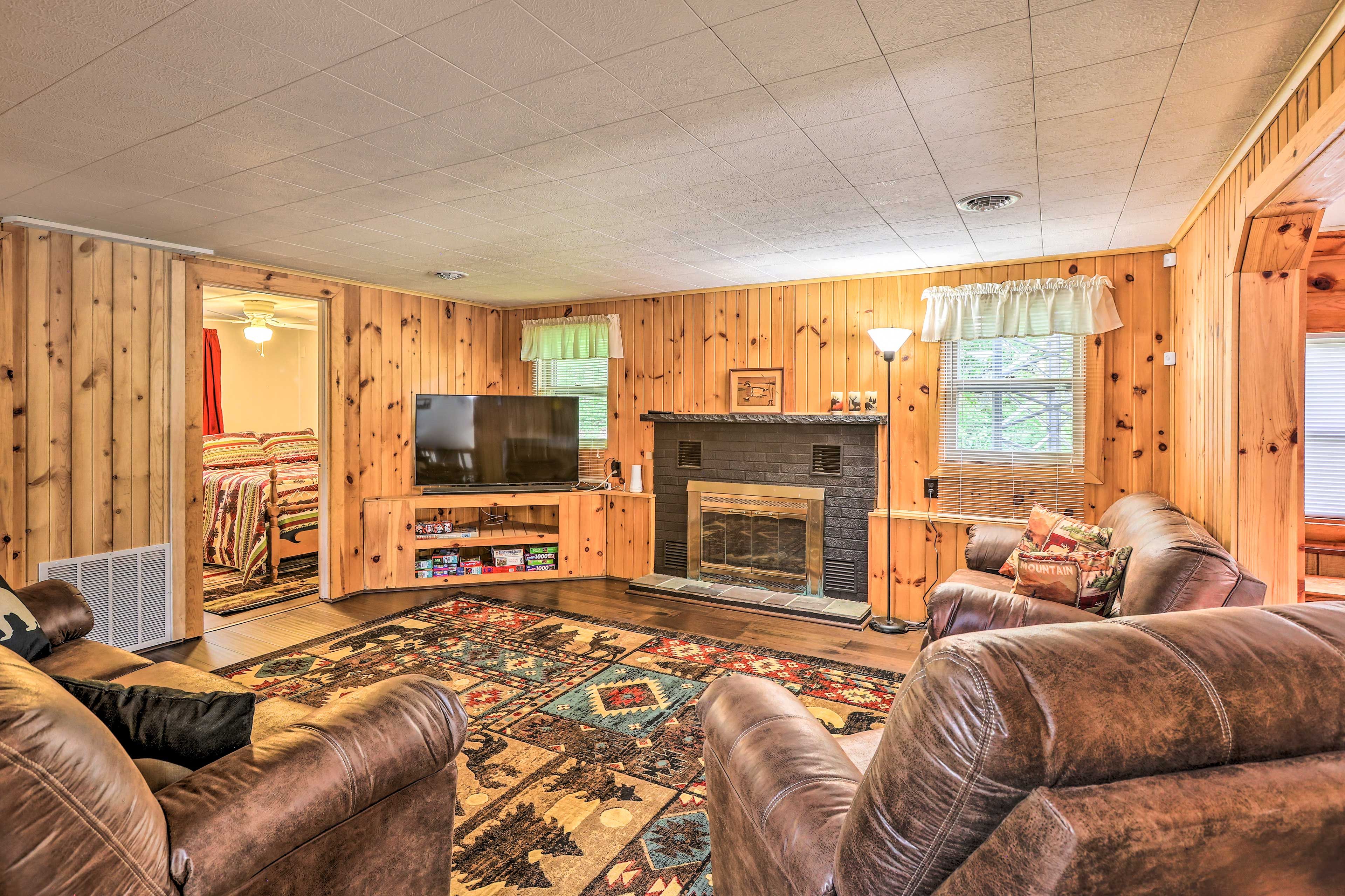 Living Room | Central Air Conditioning & Heating