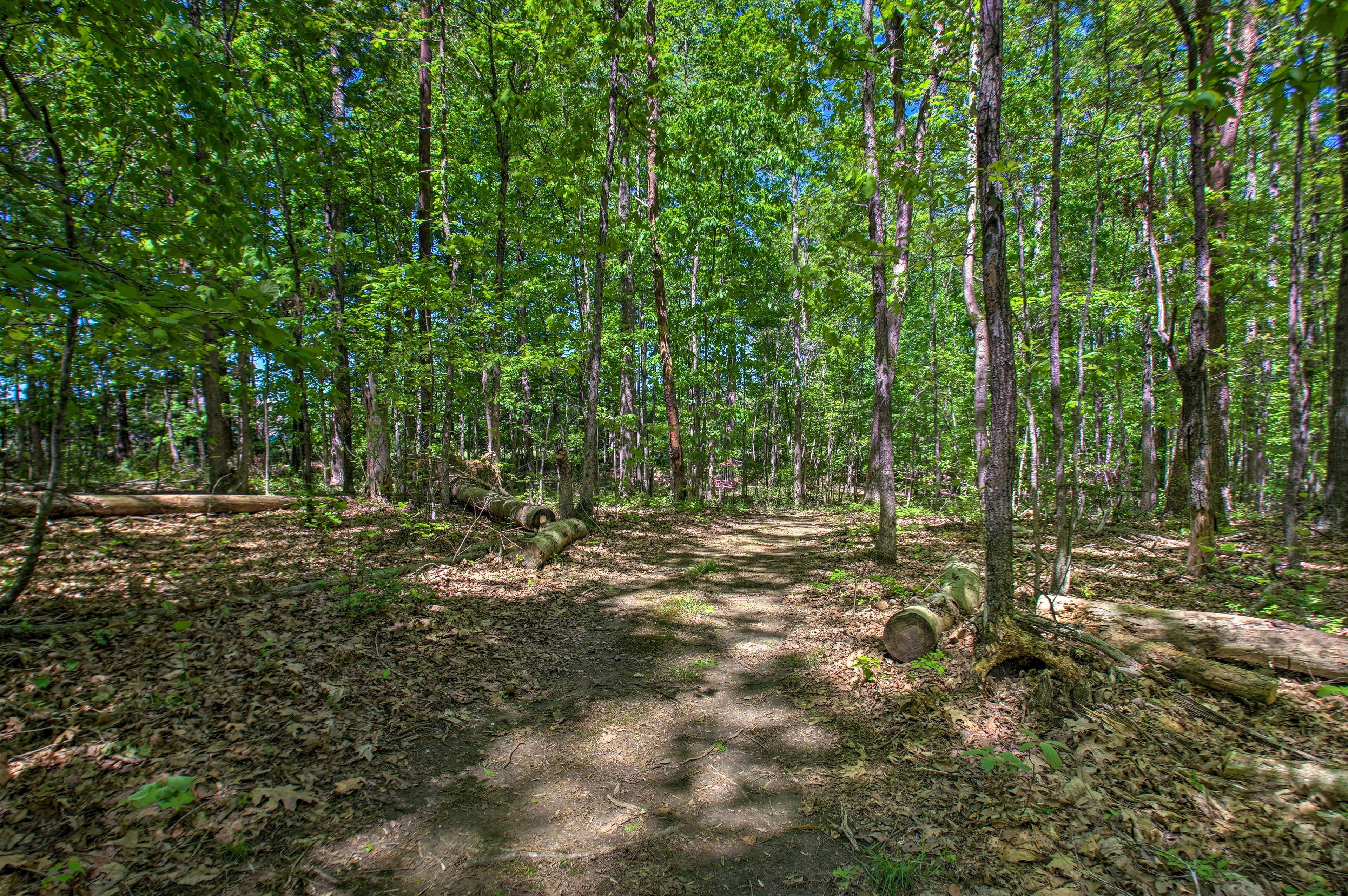 Walking & Mountain Biking Trails On-Site