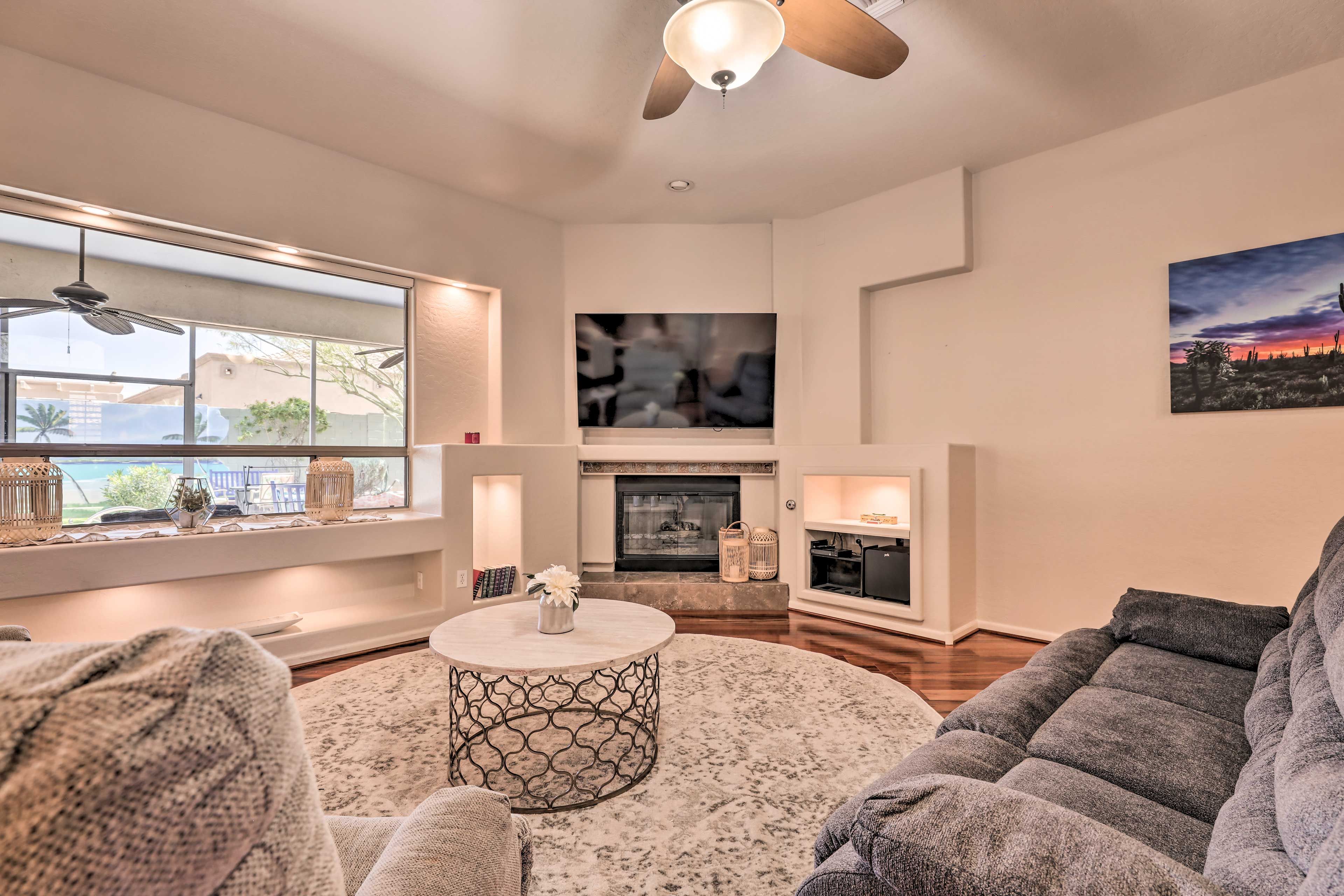 Living Room | Central Heating & Air Conditioning