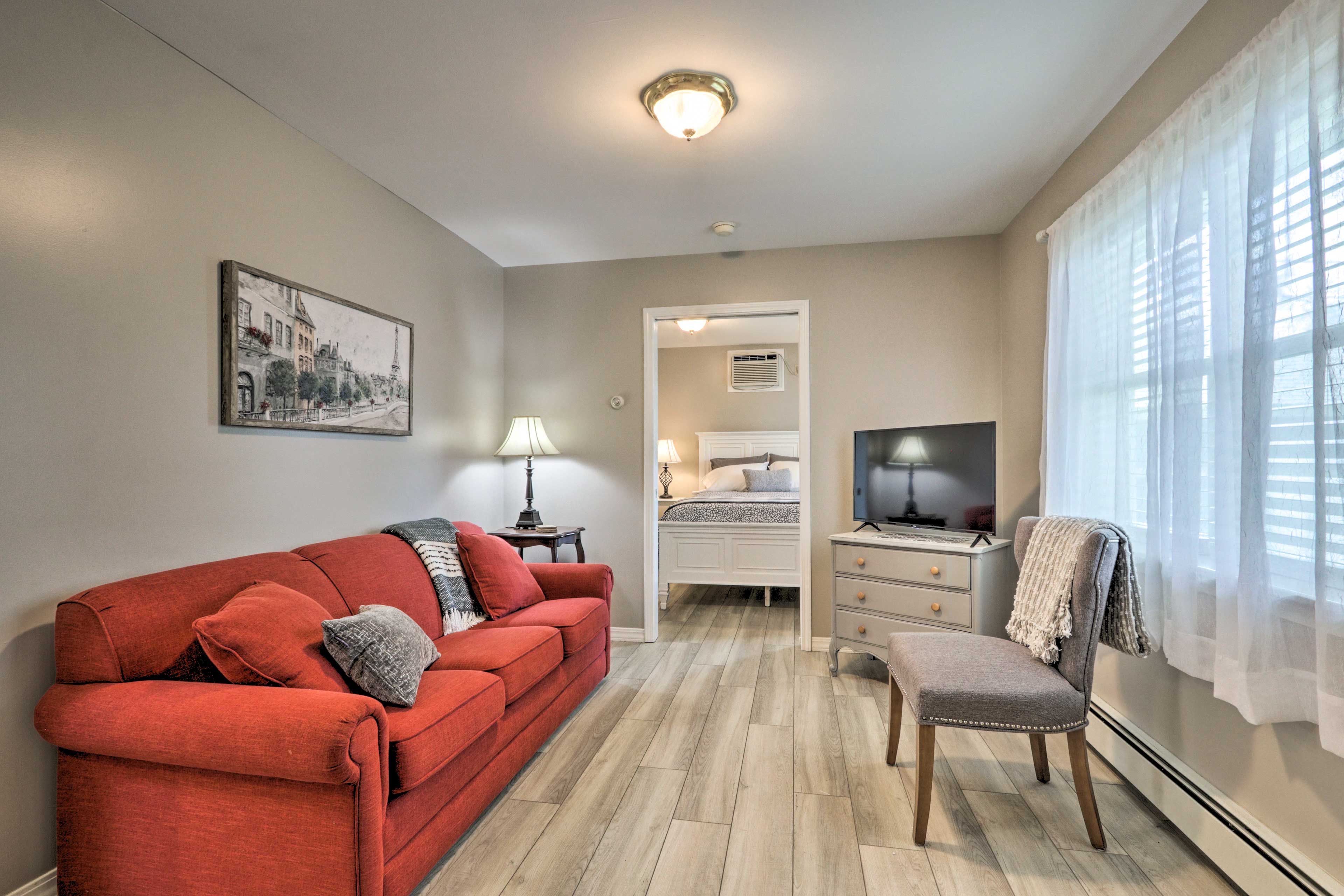 Spokane Vacation Rental | 1BR | 1BA | Access Only By Stairs | 600 Sq Ft
