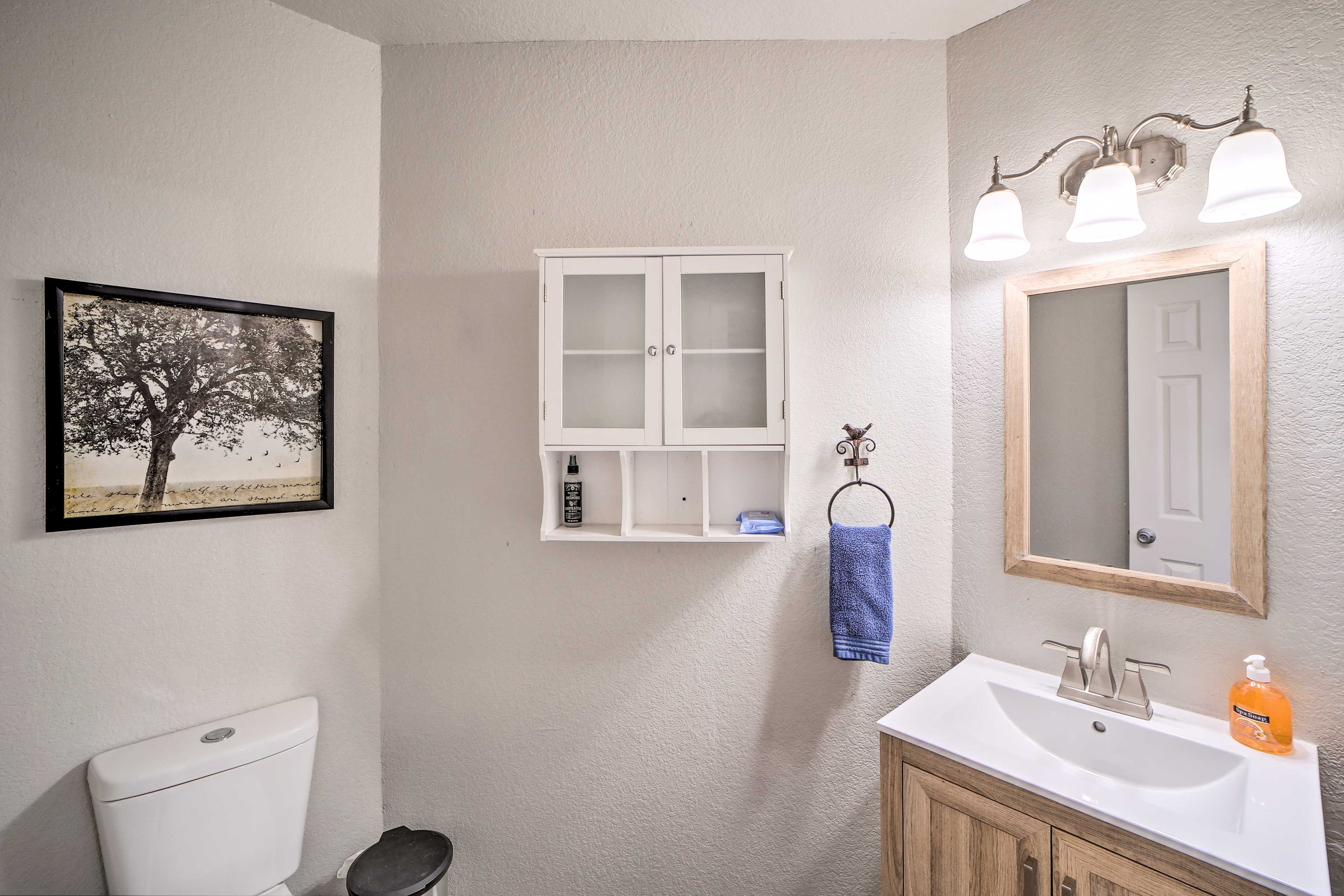 Half Bathroom | Hair Dryer