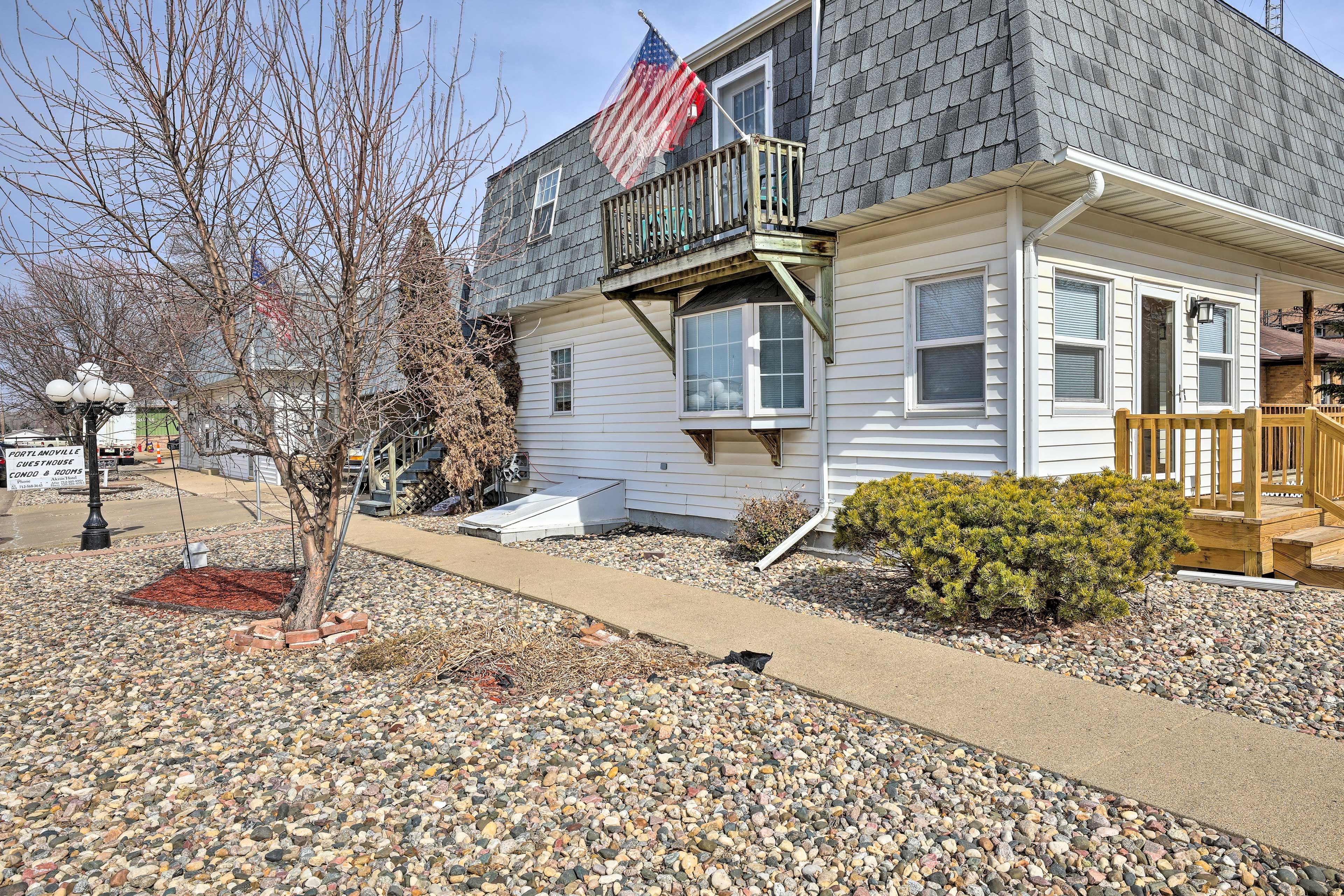 Studio Exterior | Upstairs Unit