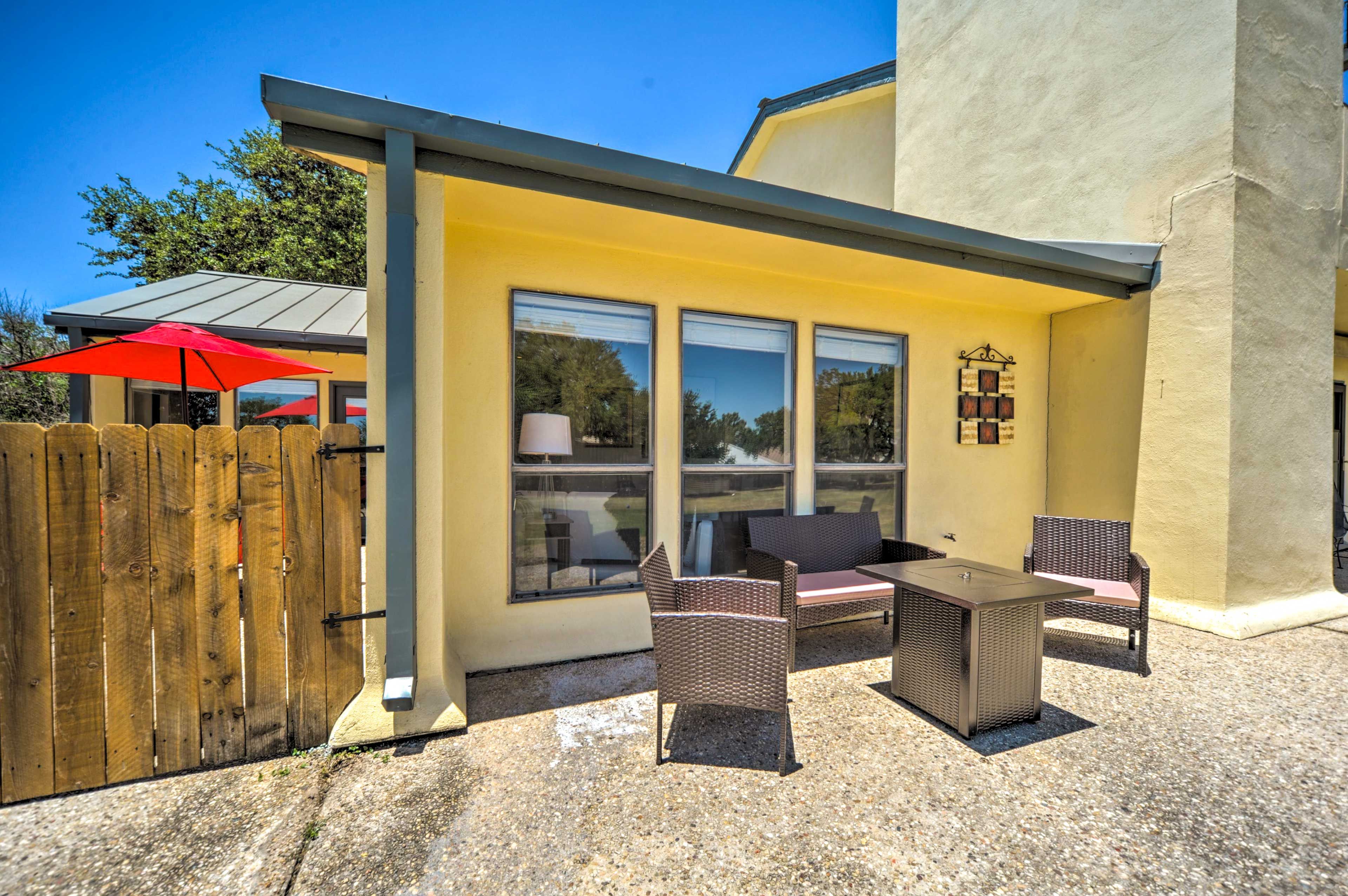 Furnished Patio | Fire Pit
