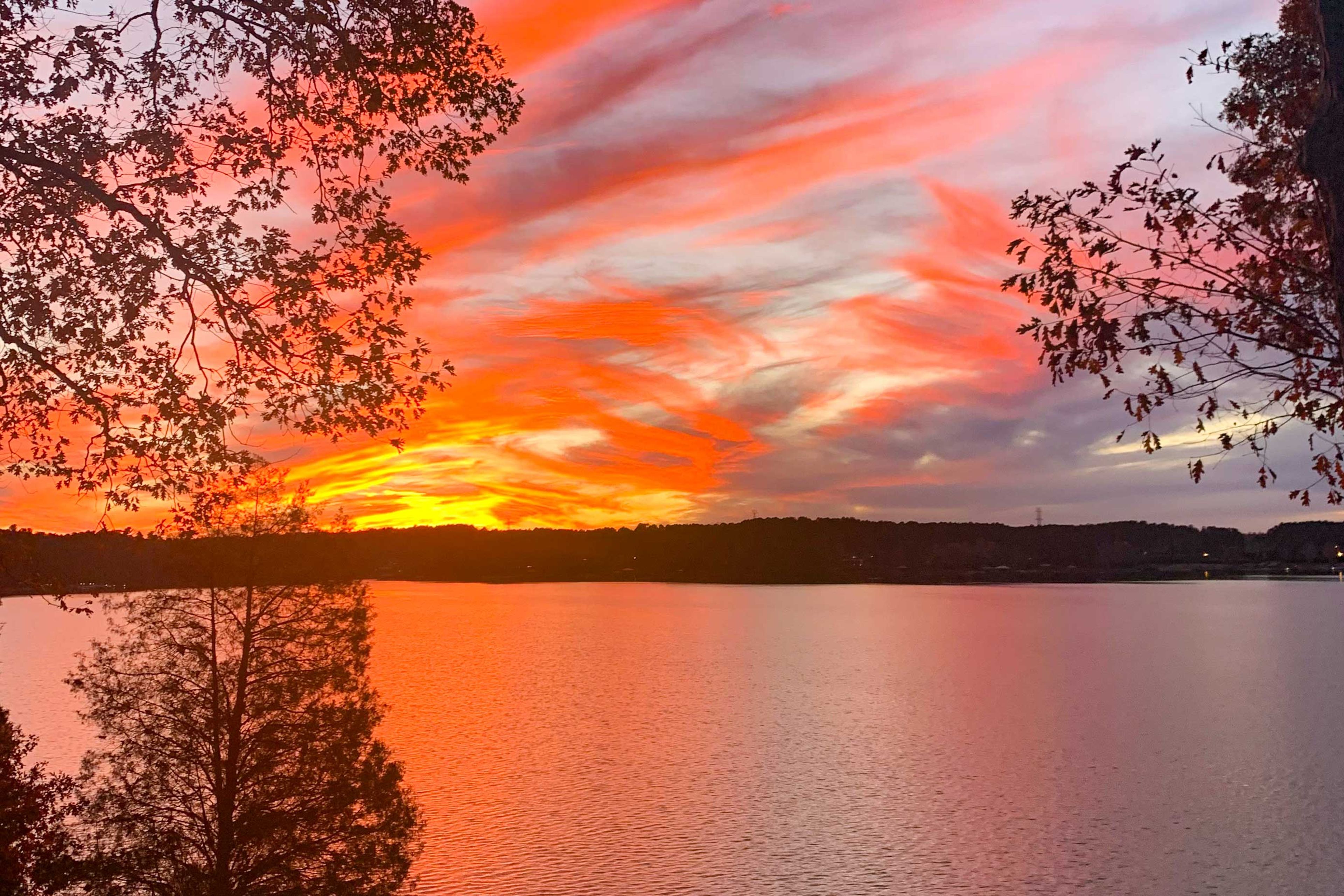 Lake Views at Sunset