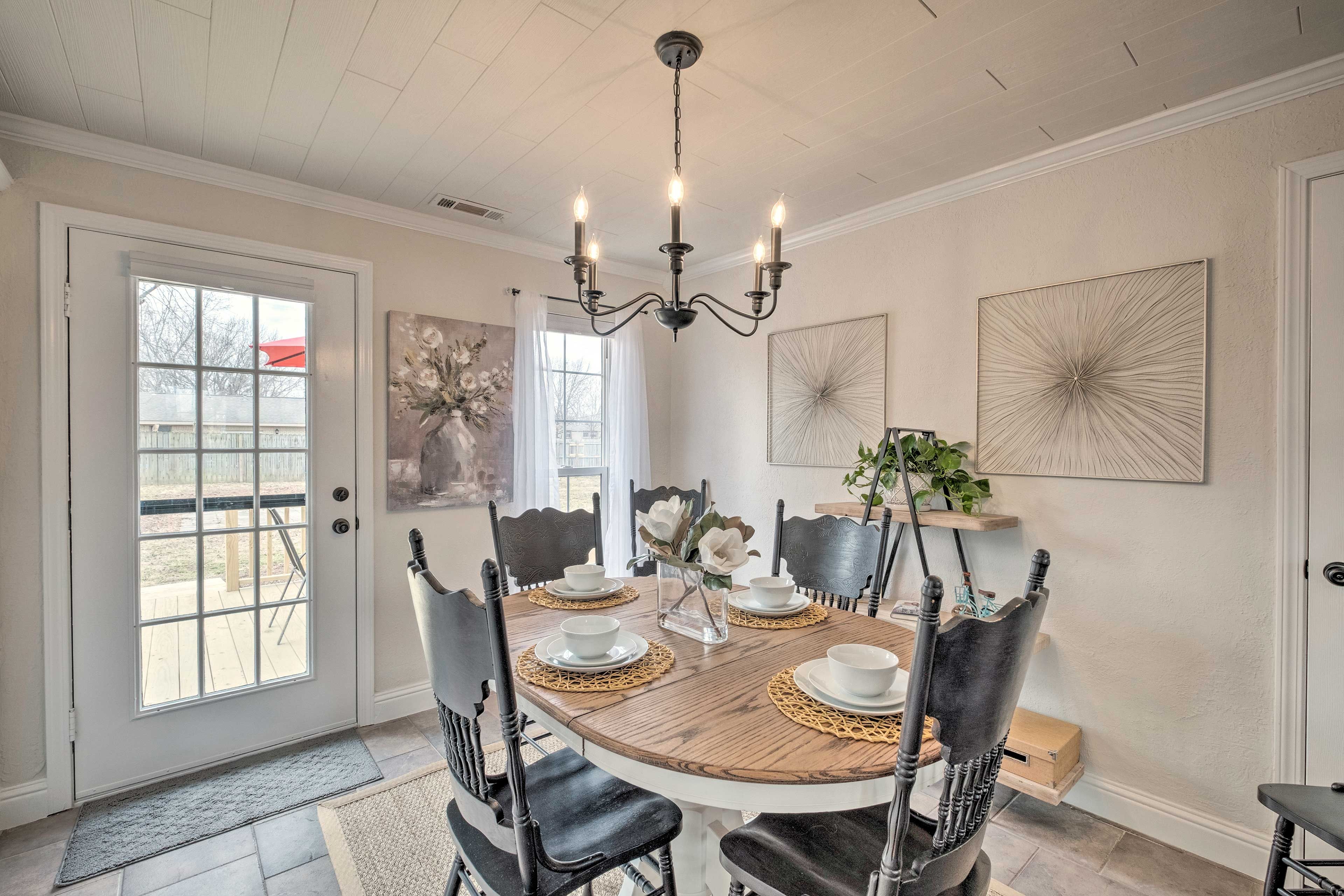 Dining Area | Main Level | Dishware + Flatware