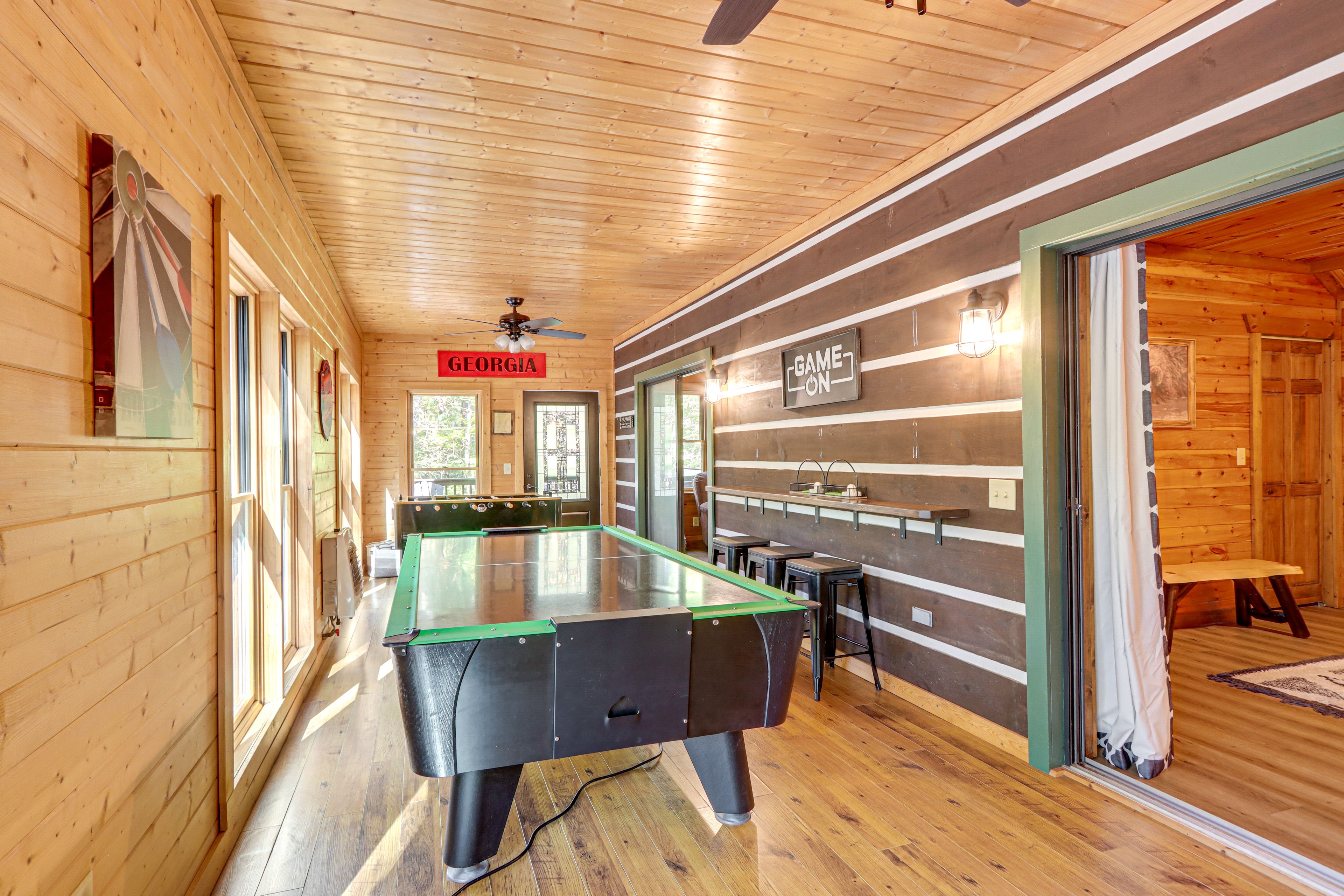 Game Room | Main Level | Board Games | Bedroom 2 Access