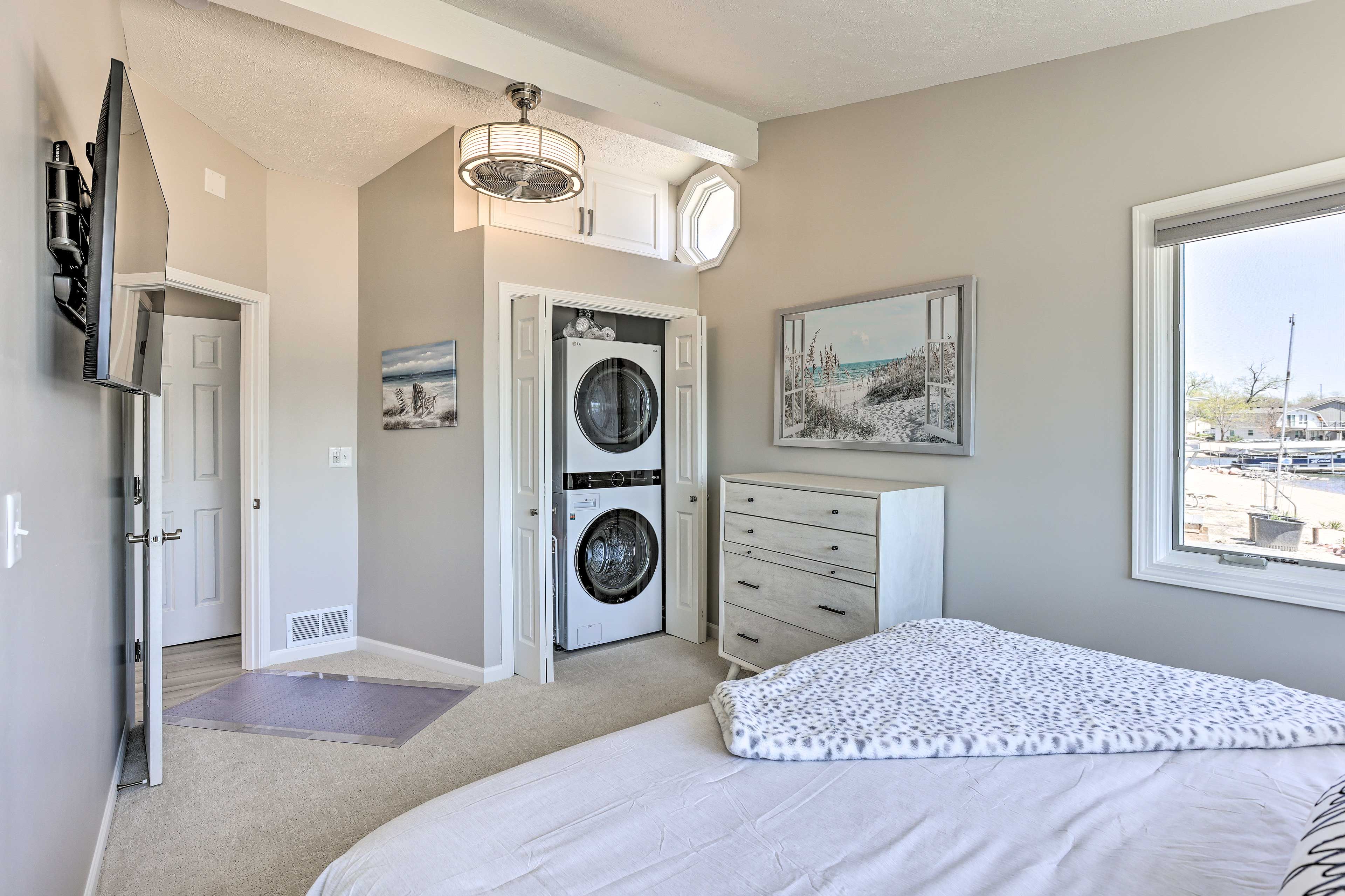 Bedroom 1 | In-Unit Washer & Dryer