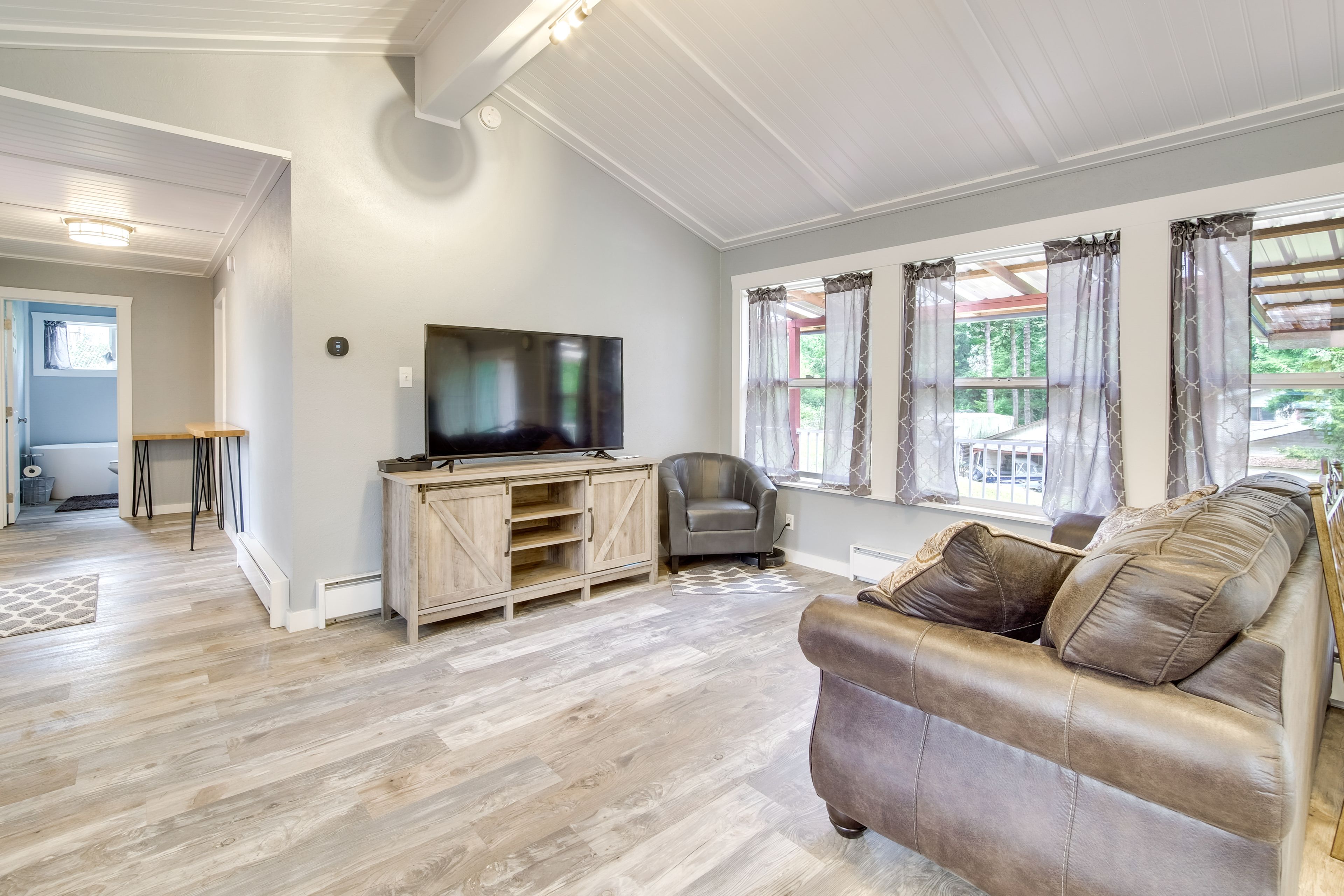 Living Room | Doorbell Camera & 1 Exterior Security Camera