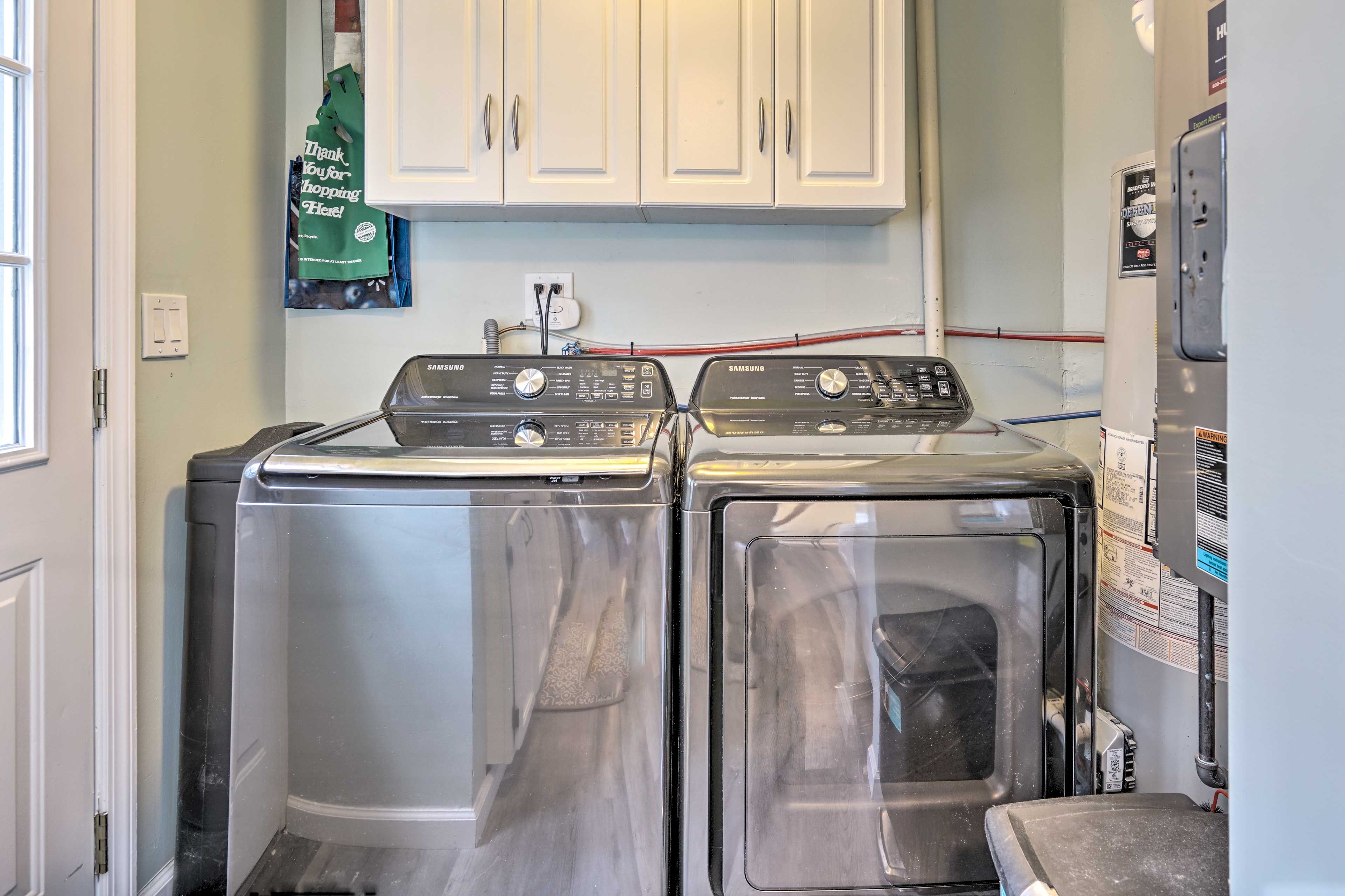 Laundry Area | Washer/Dryer | Laundry Detergent | Iron/Board