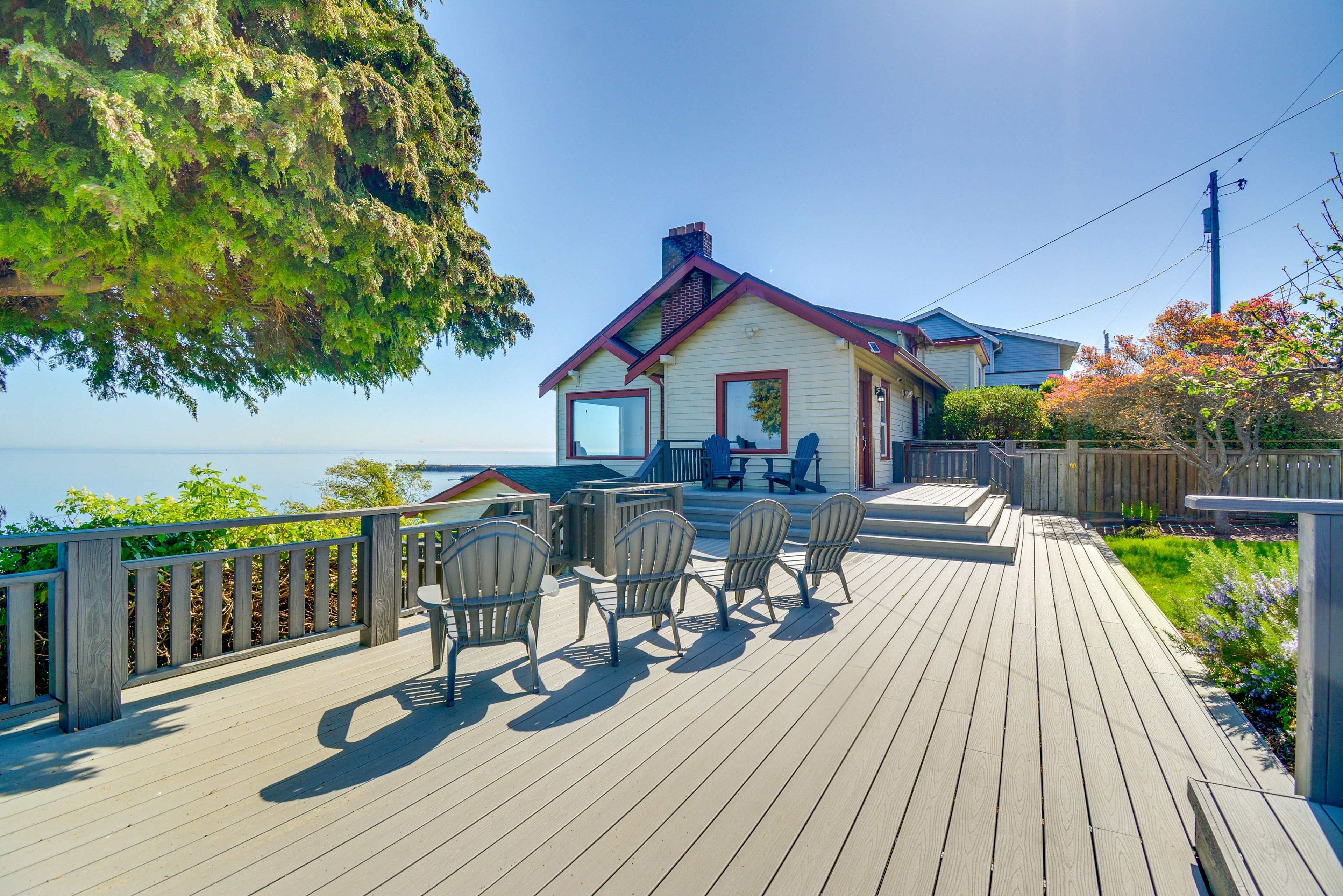 Deck | Salish Sea Views