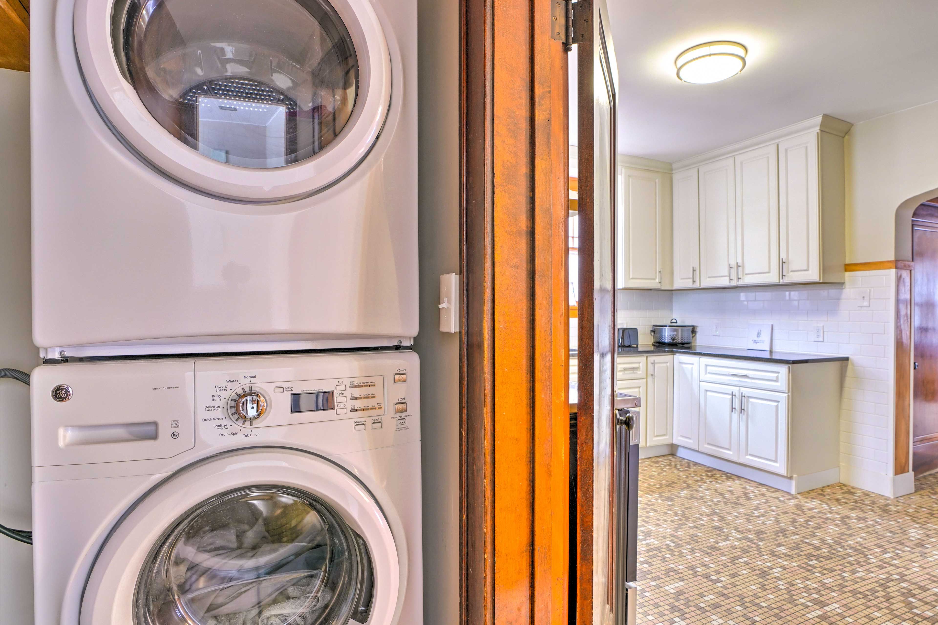 Laundry Area | 1st Floor | Laundry Detergent | Iron/Board