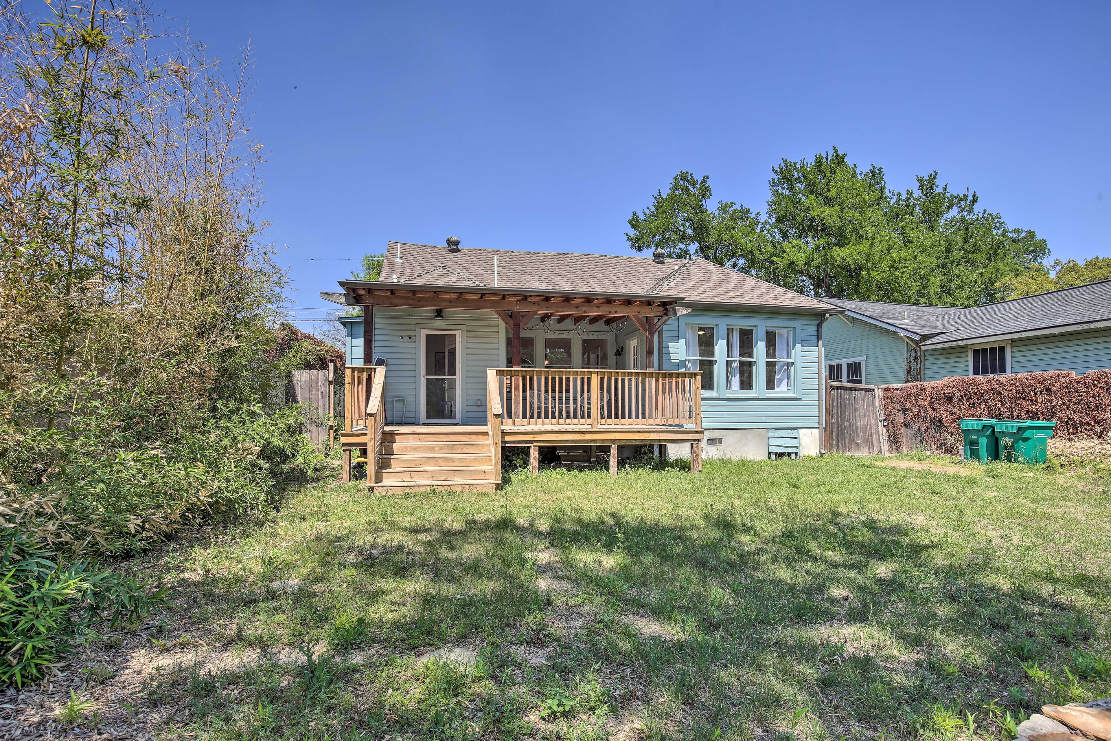 Backyard | Pets Welcome w/ Fee