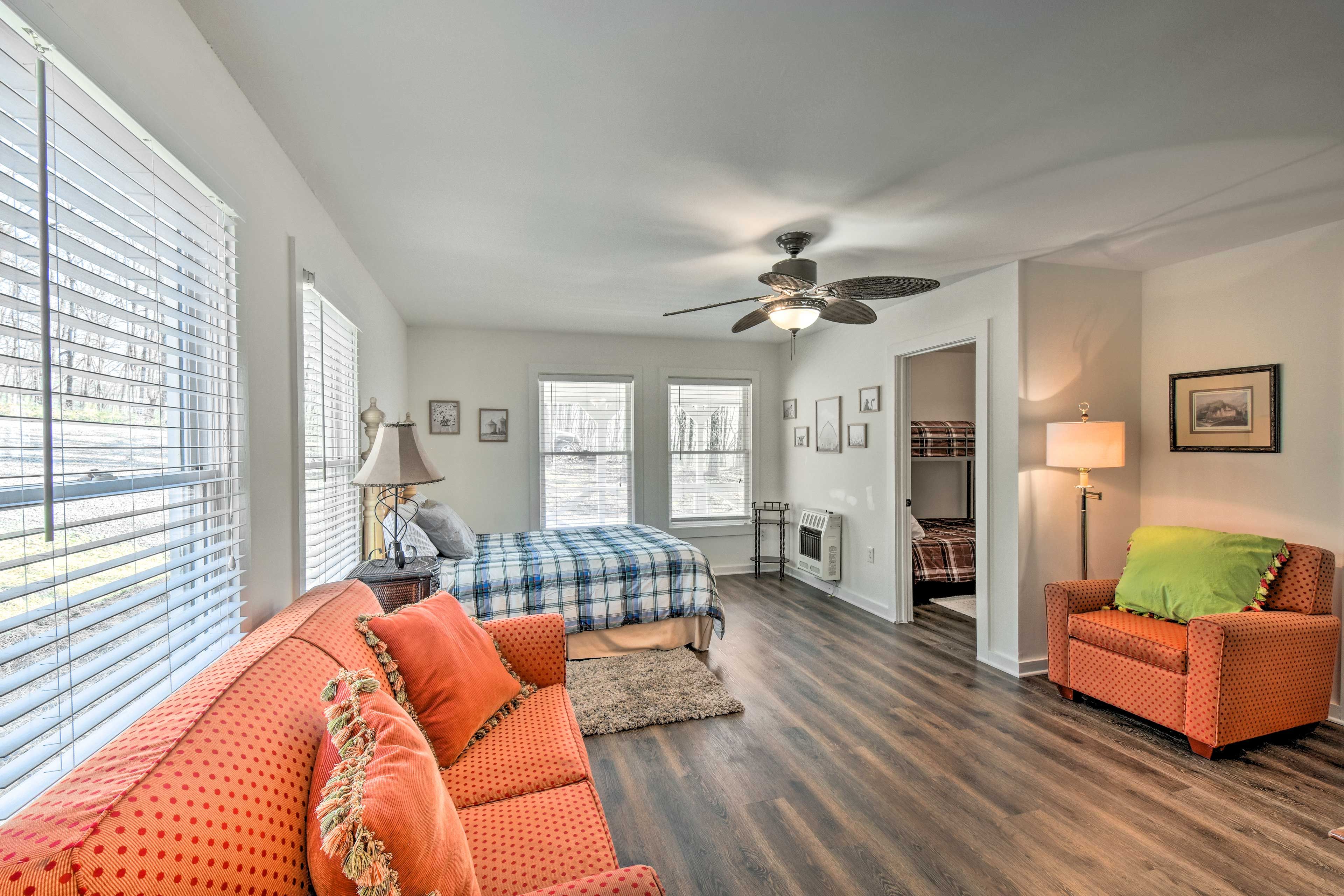 Bedroom 2 | Central Air Conditioning