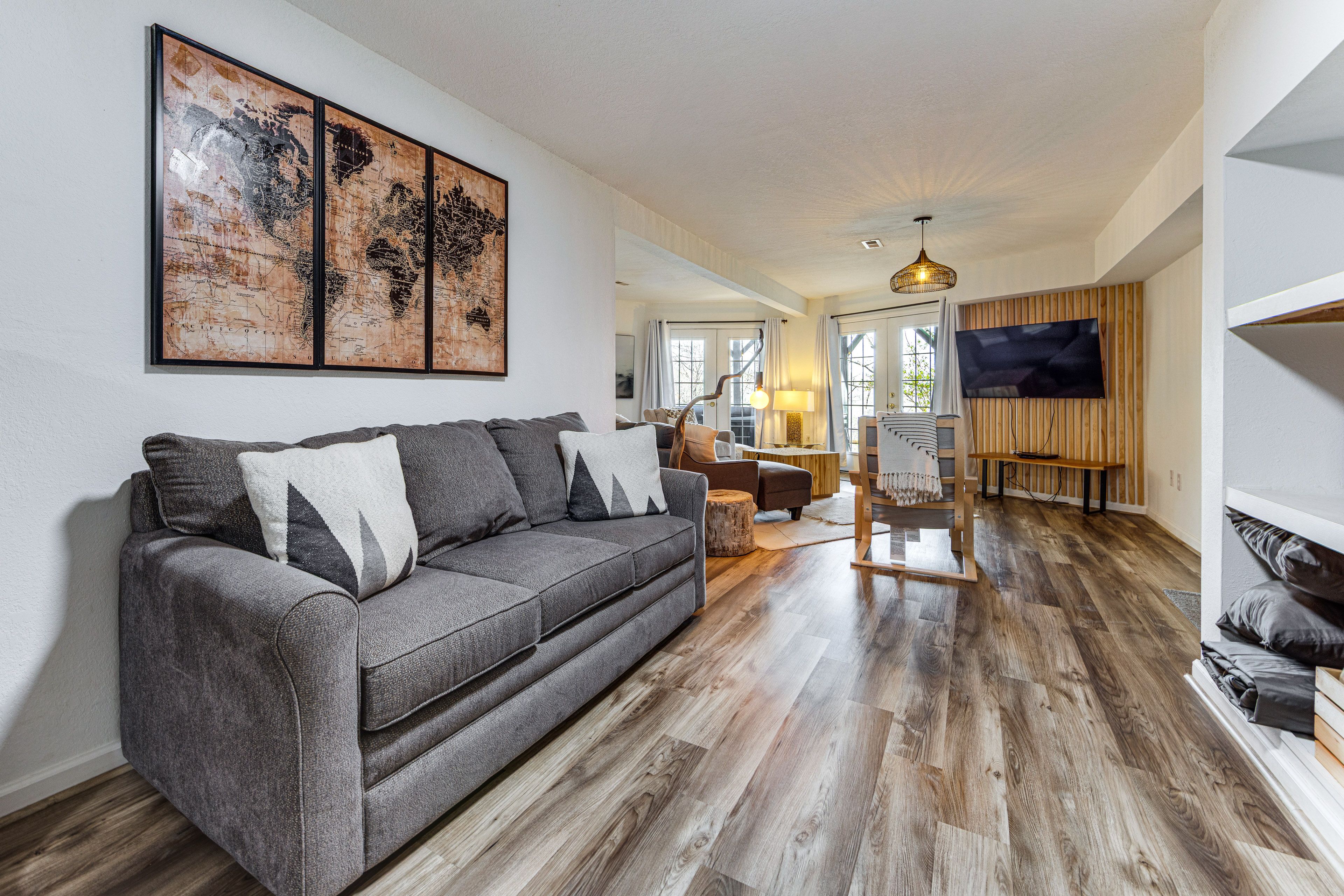 Living Room | Lower Floor | Queen Sleeper Sofa | Twin Sleeper Sofa | Smart TV