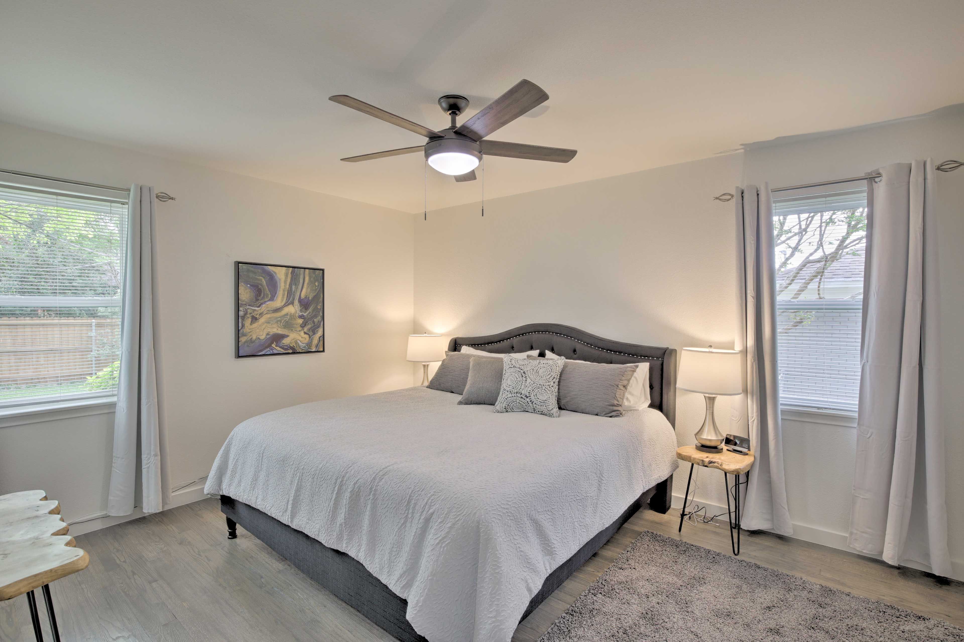 Bedroom 1 | King Bed | Linens Provided