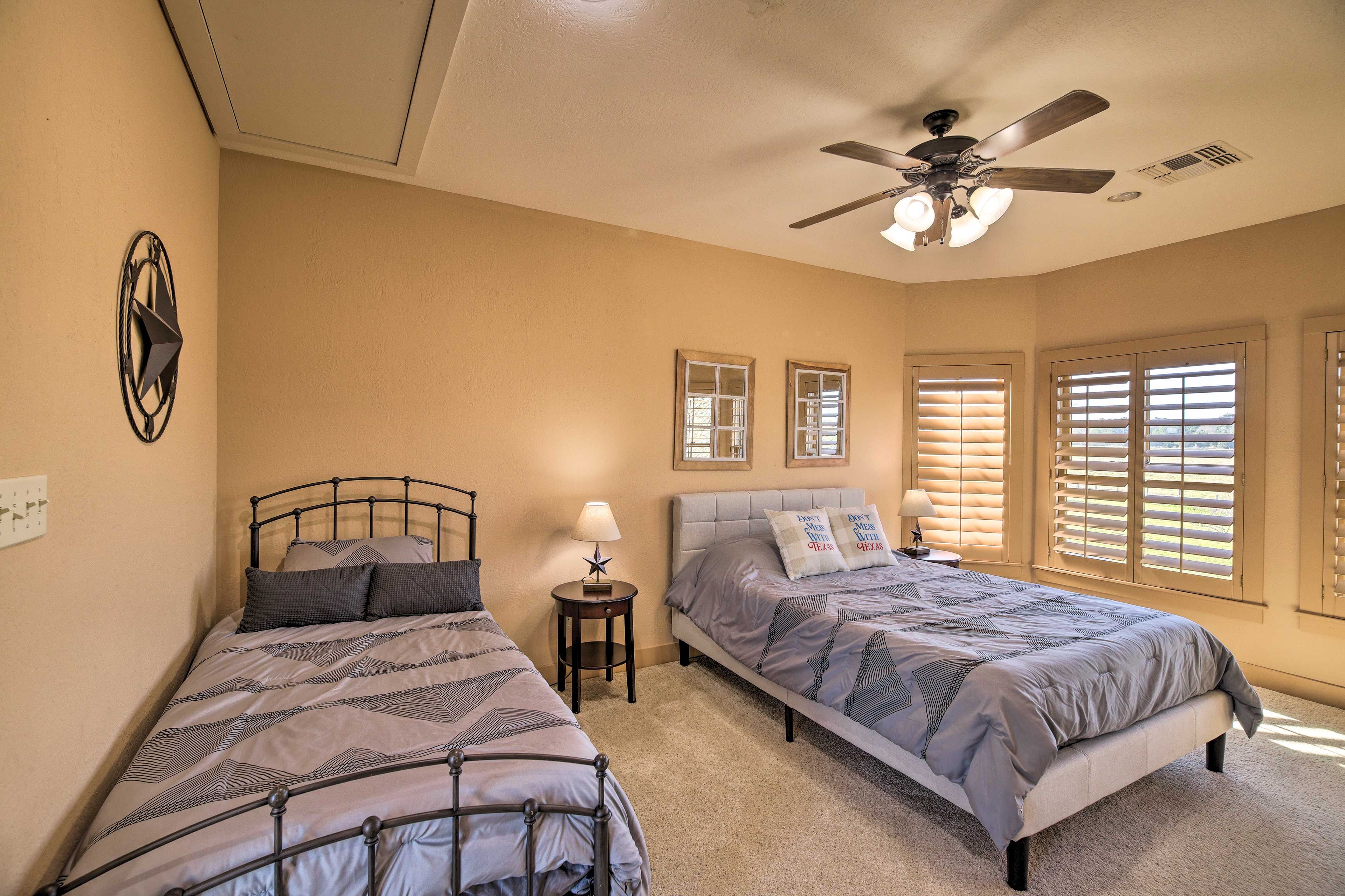 Bedroom 3 | 2nd Floor | Queen Bed | Twin Bed