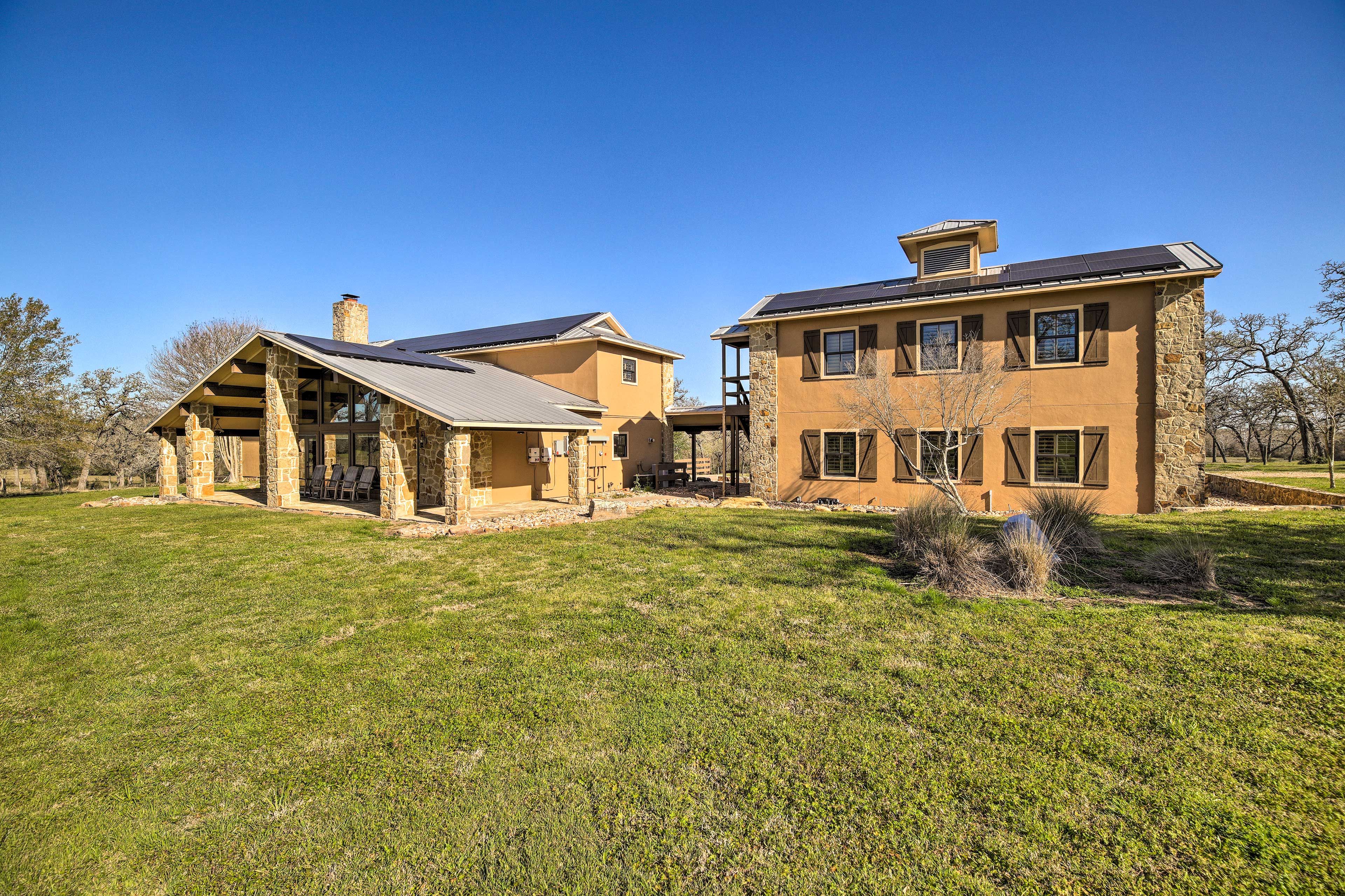 Bellville Vacation Rental | 6BR | 7.5BA | Step-Free Entry | Interior Elevator