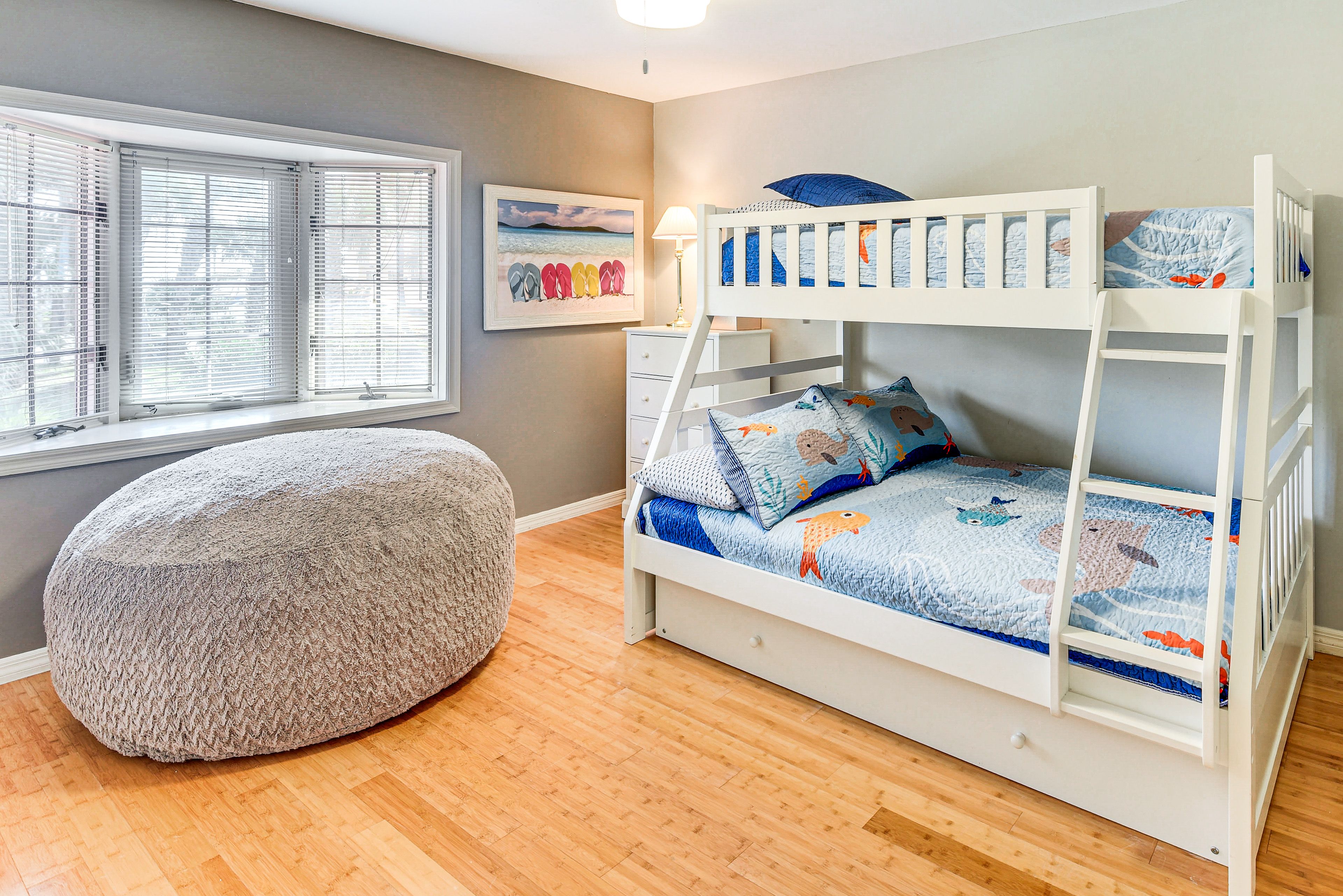 Bedroom 3 | 2nd Floor | Twin/Full Bunk Bed w/ Twin Trundle