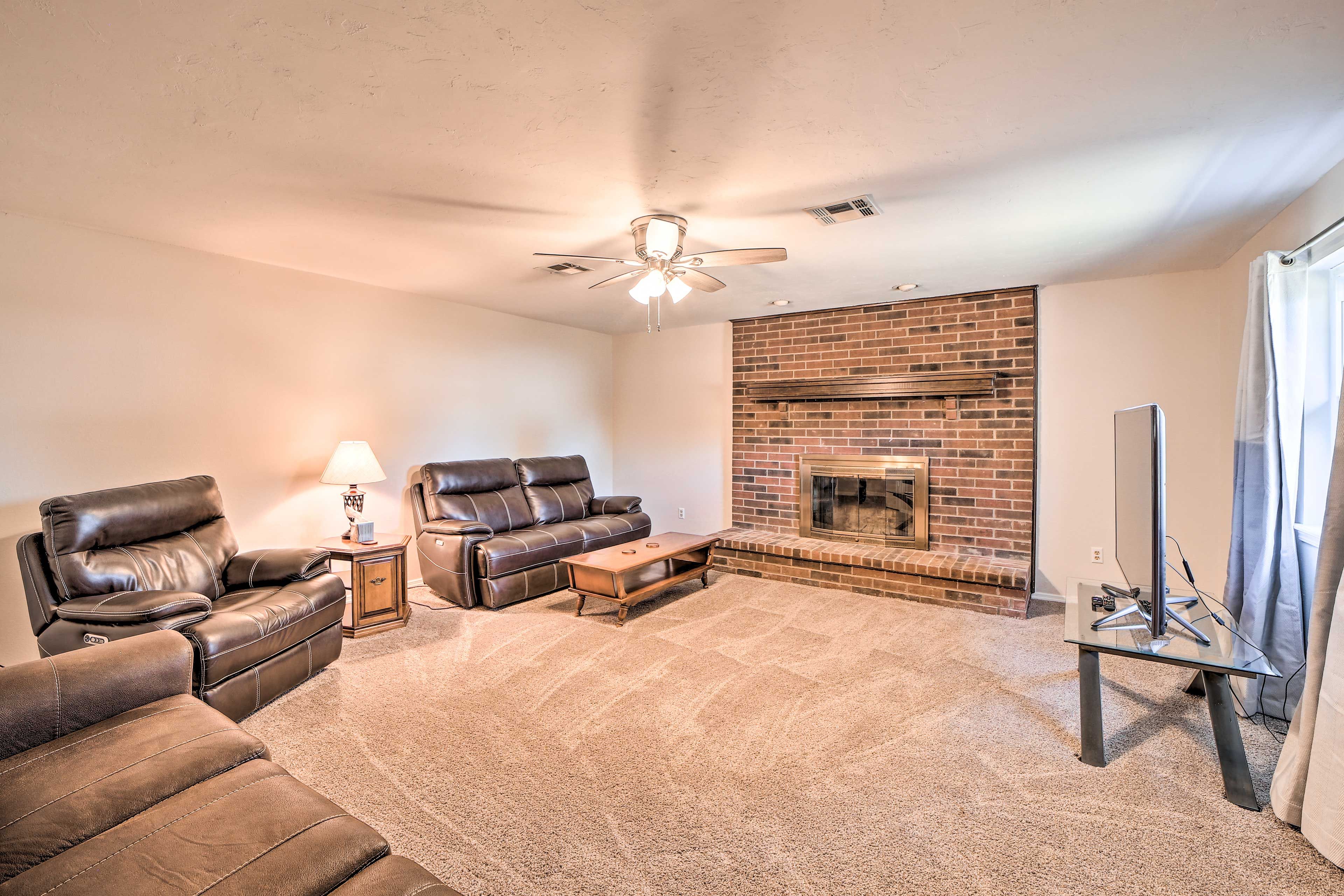 Den | Fireplace