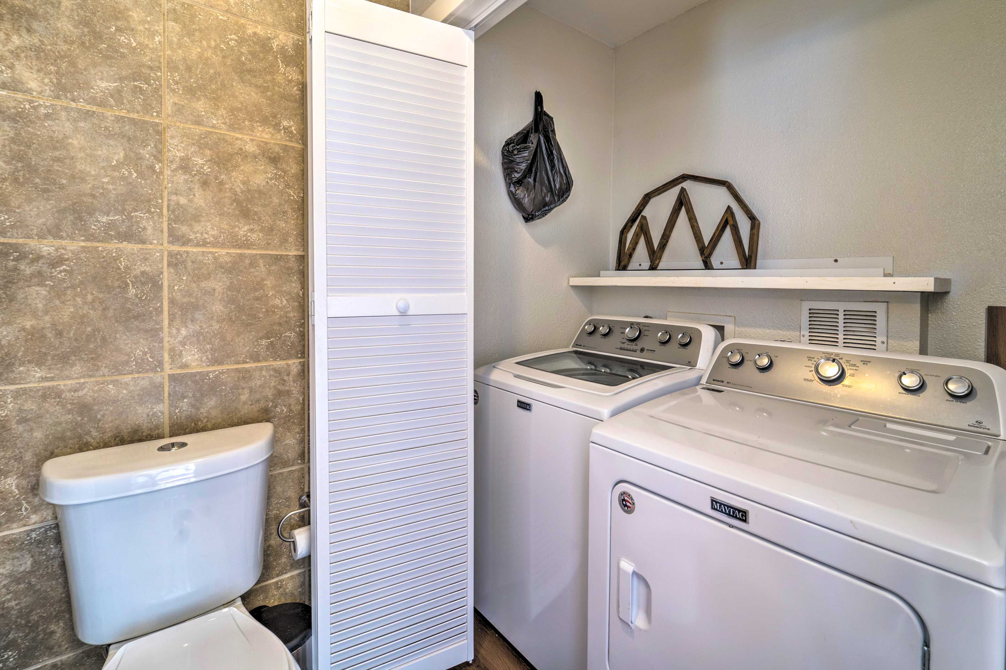 Full Bathroom | In-Home Laundry