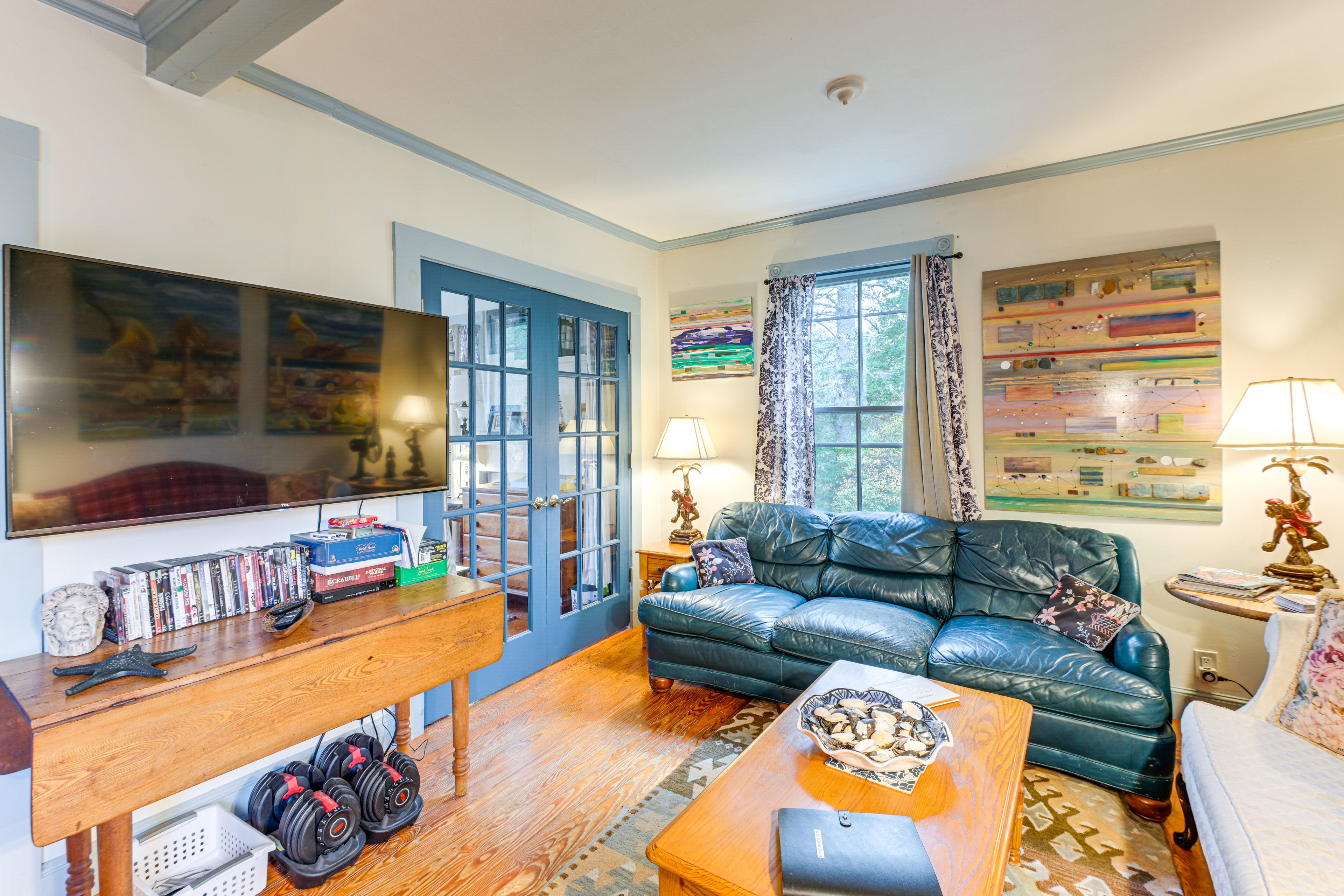 Living Room | Smart TV | Central Heat | Historic Home
