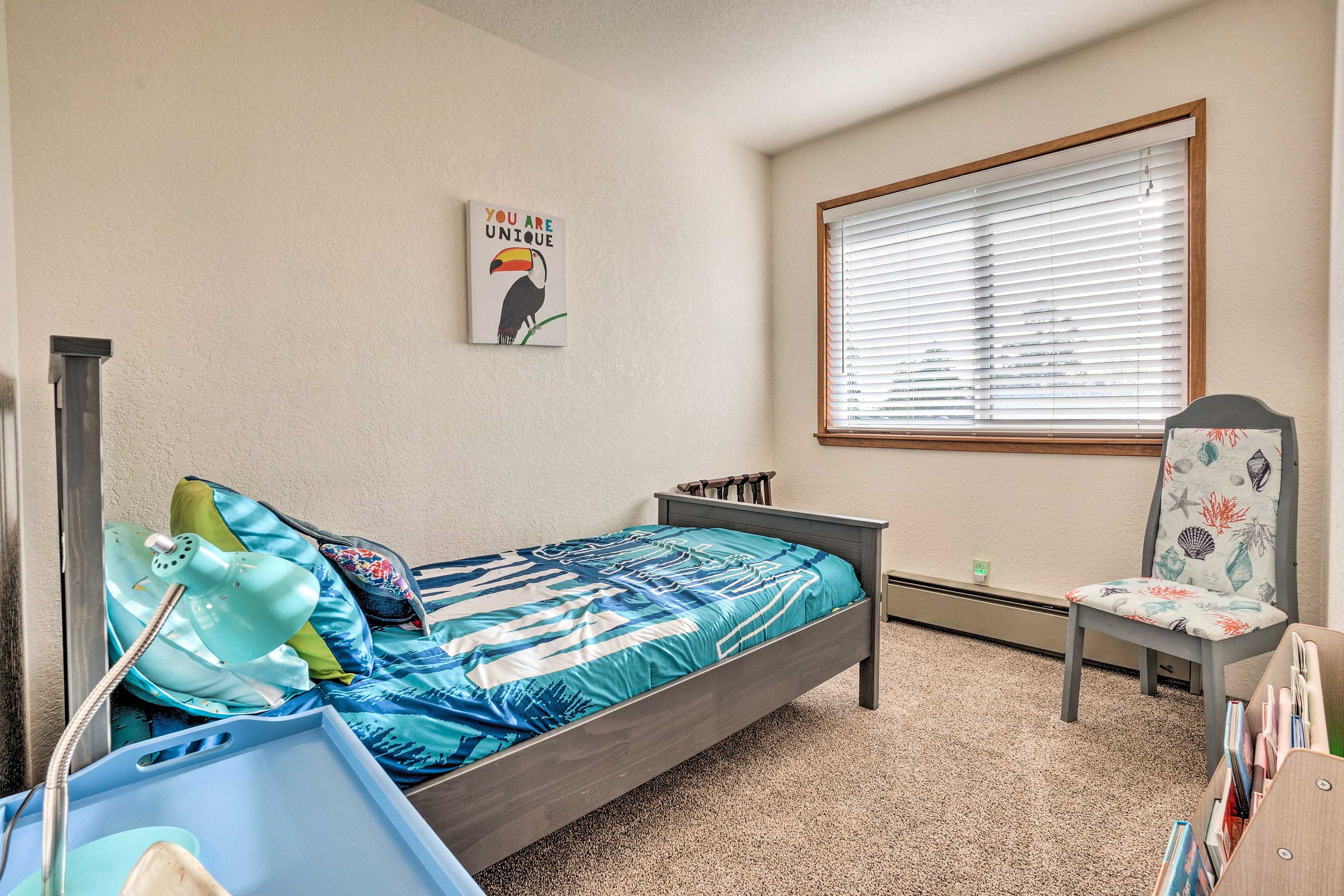 Bedroom 3 | Twin Bed | 2nd Floor | Pack 'n Play