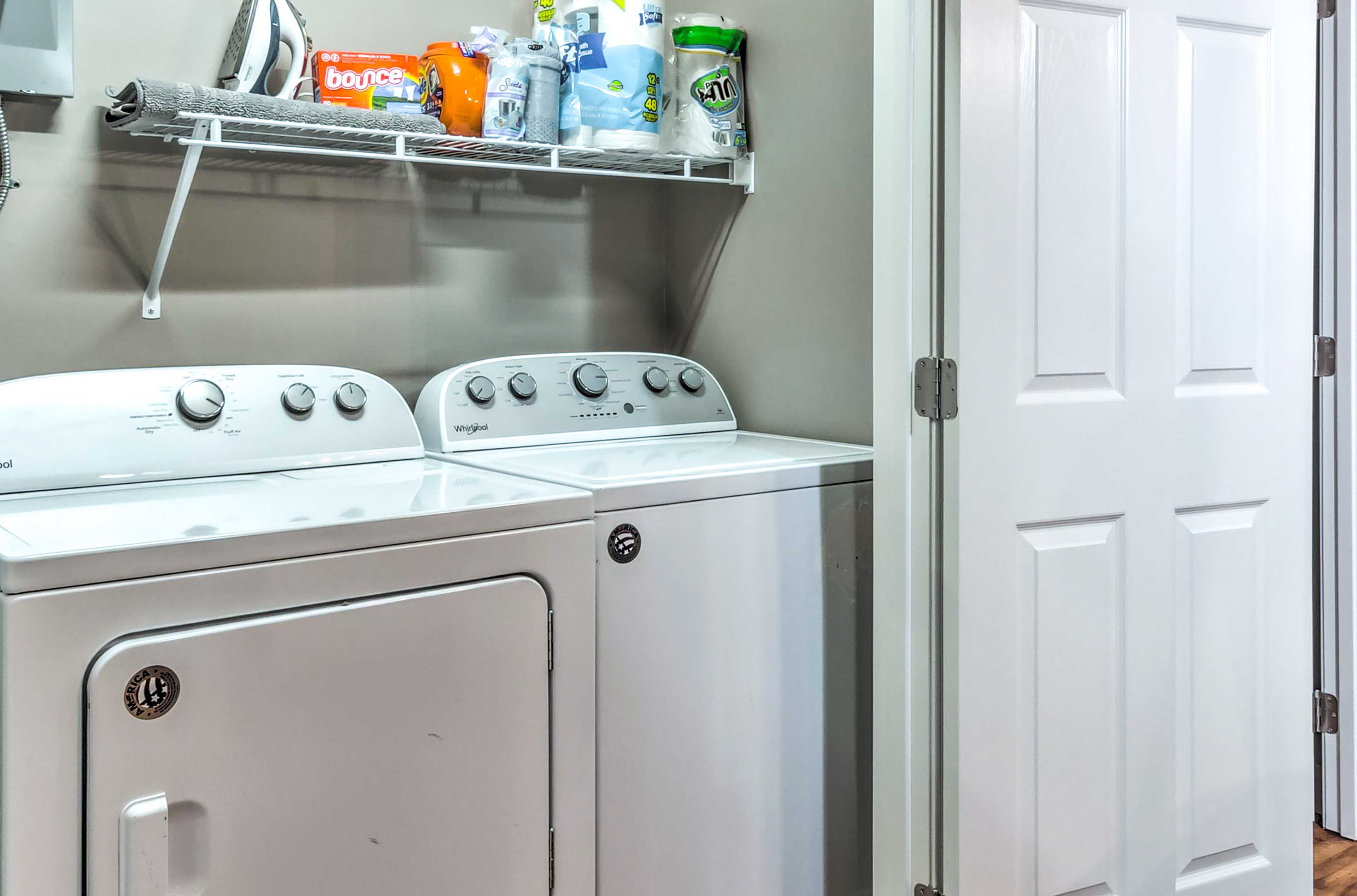 Laundry | Detergent Provided