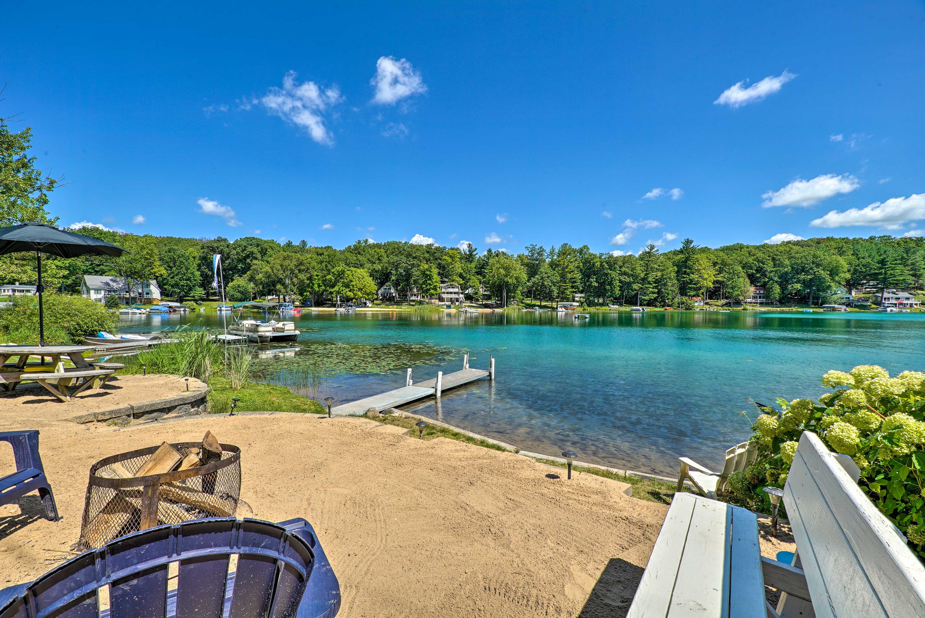 Private Dock & Beach | Kayaks & Paddleboards Provided