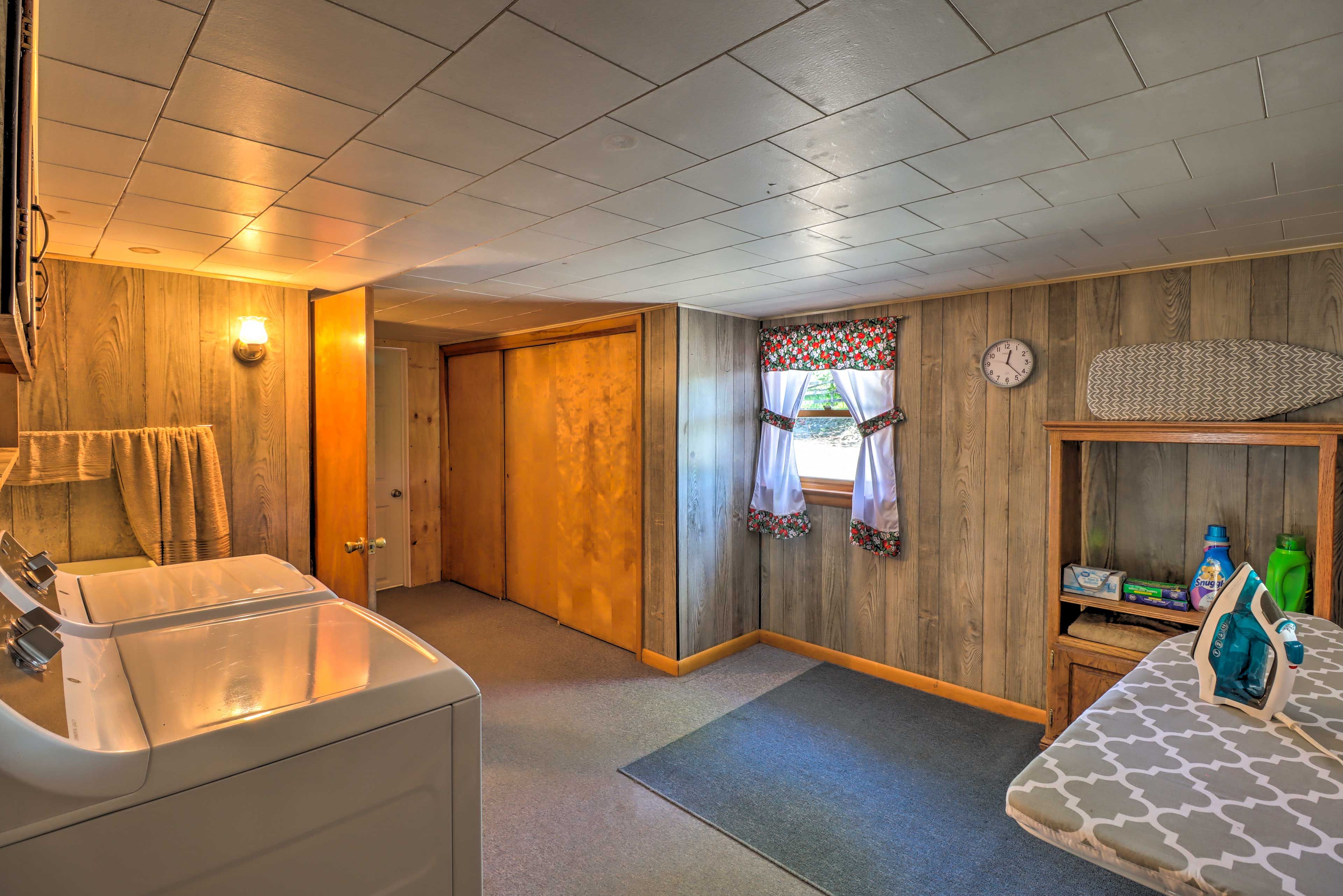 Laundry Room | 1st Floor | Washer + Dryer
