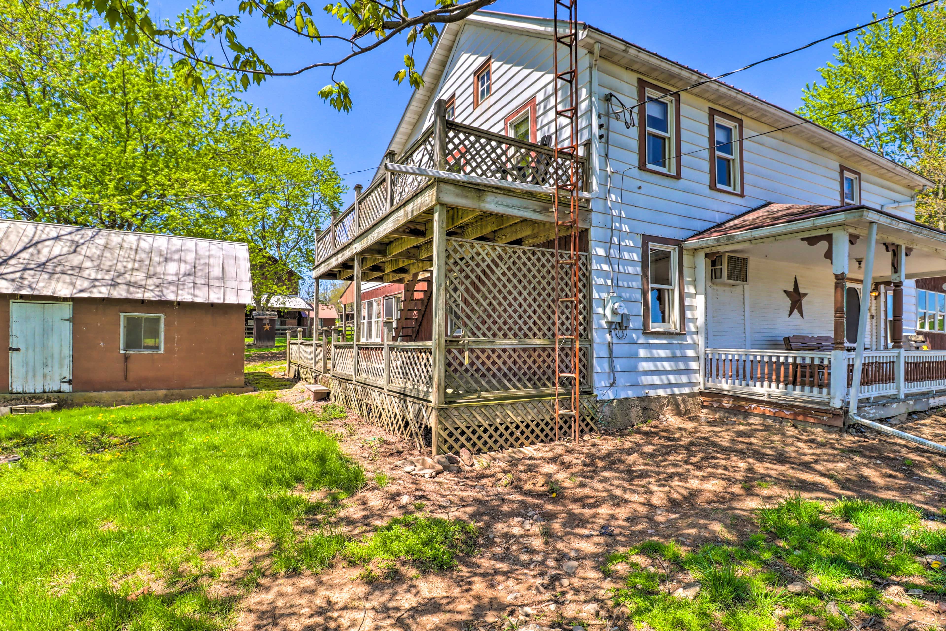 Property Exterior | Multi-Level Deck