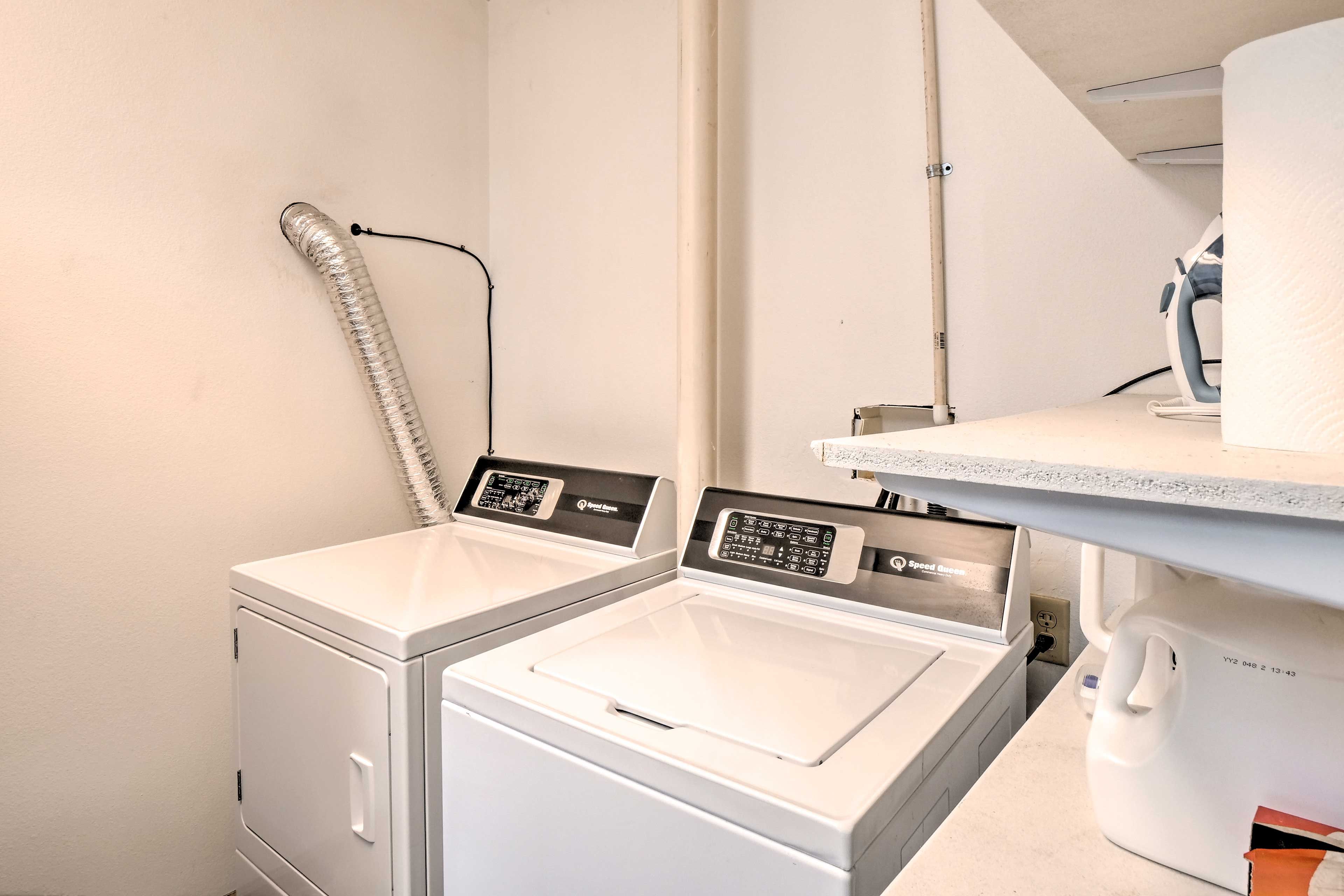 Washer/Dryer | Iron/Board