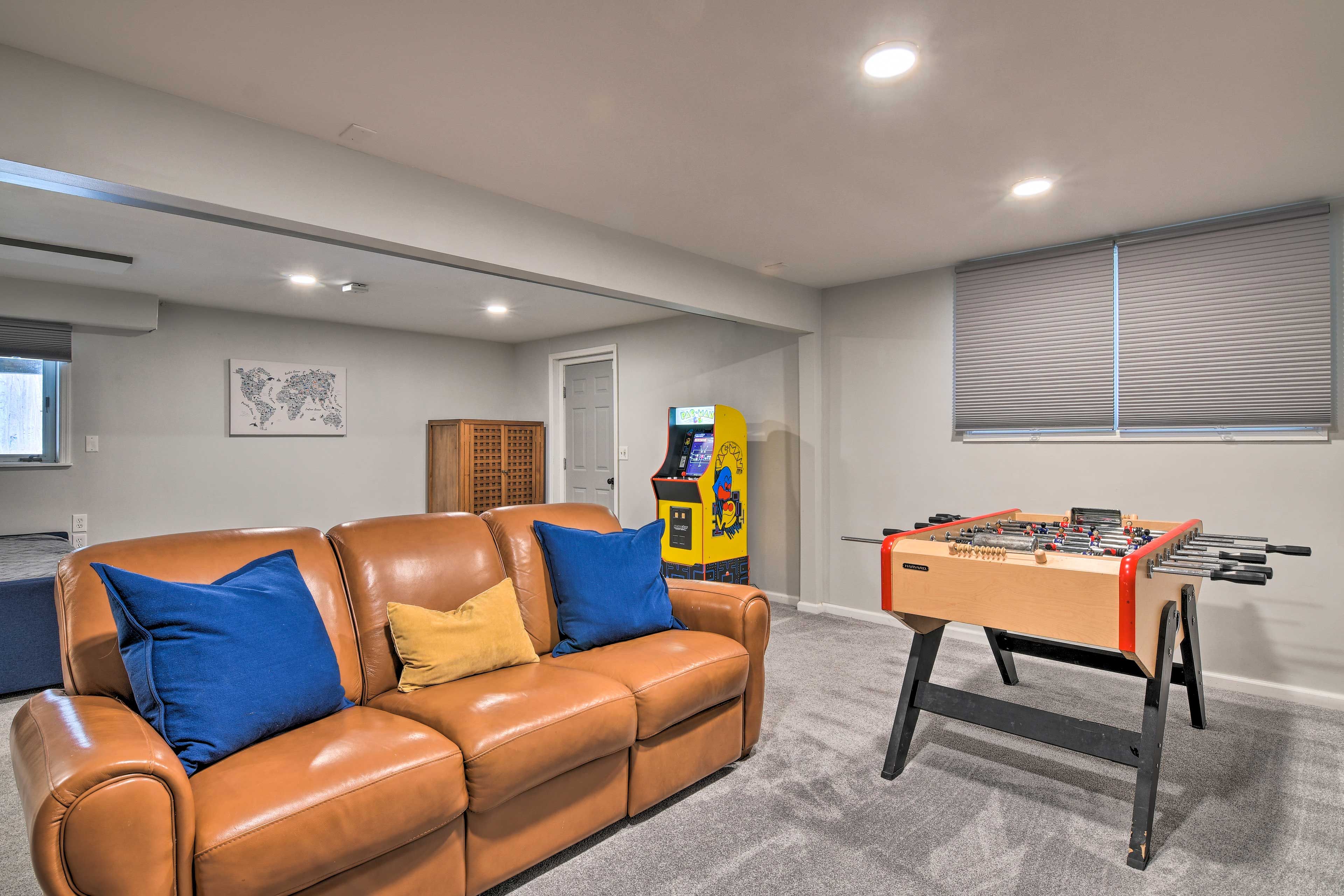 Basement | Game Room | Pac-Man Arcade Cabinet (12-In-1 Legacy Edition)