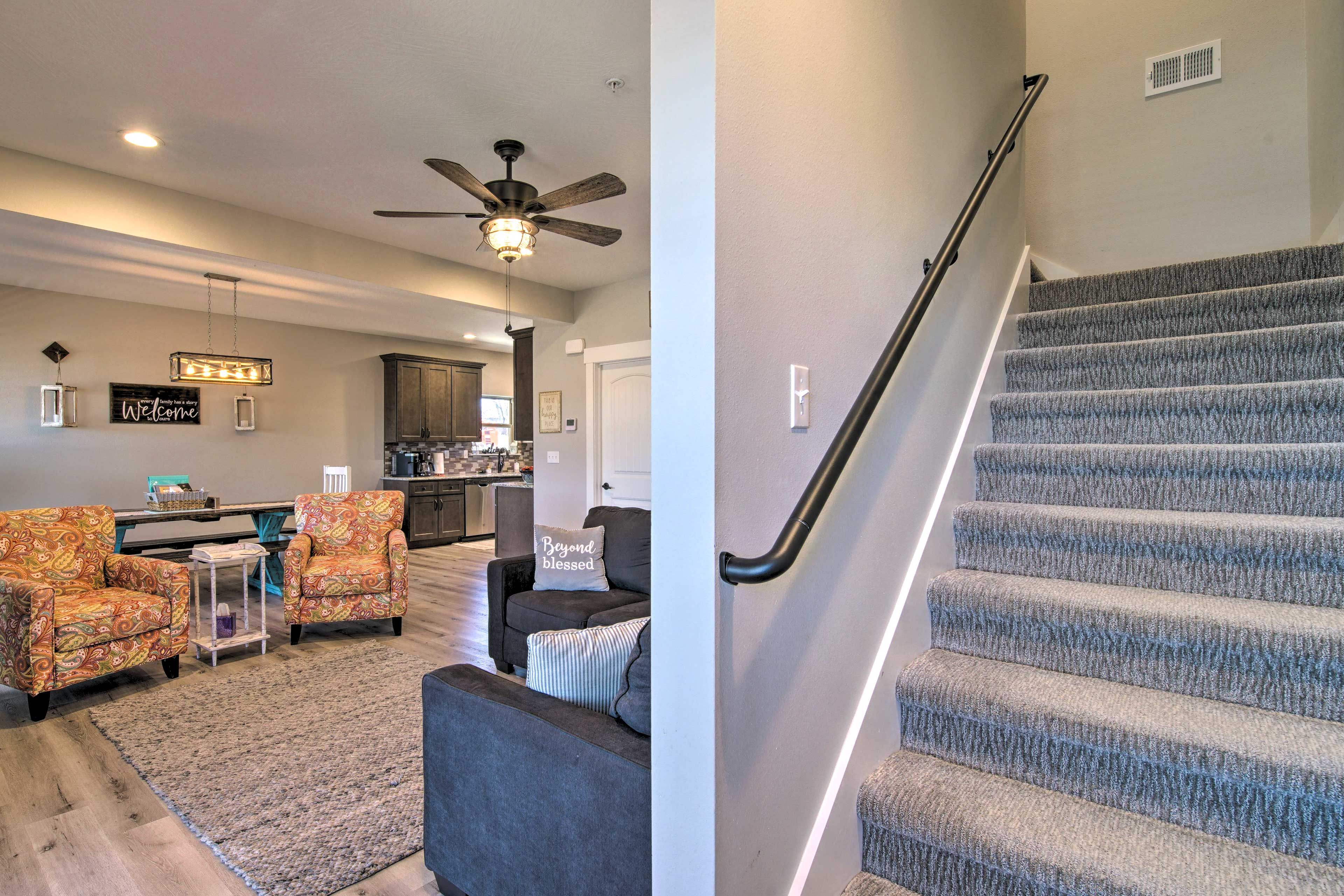 Stairs to Upstairs Bedrooms