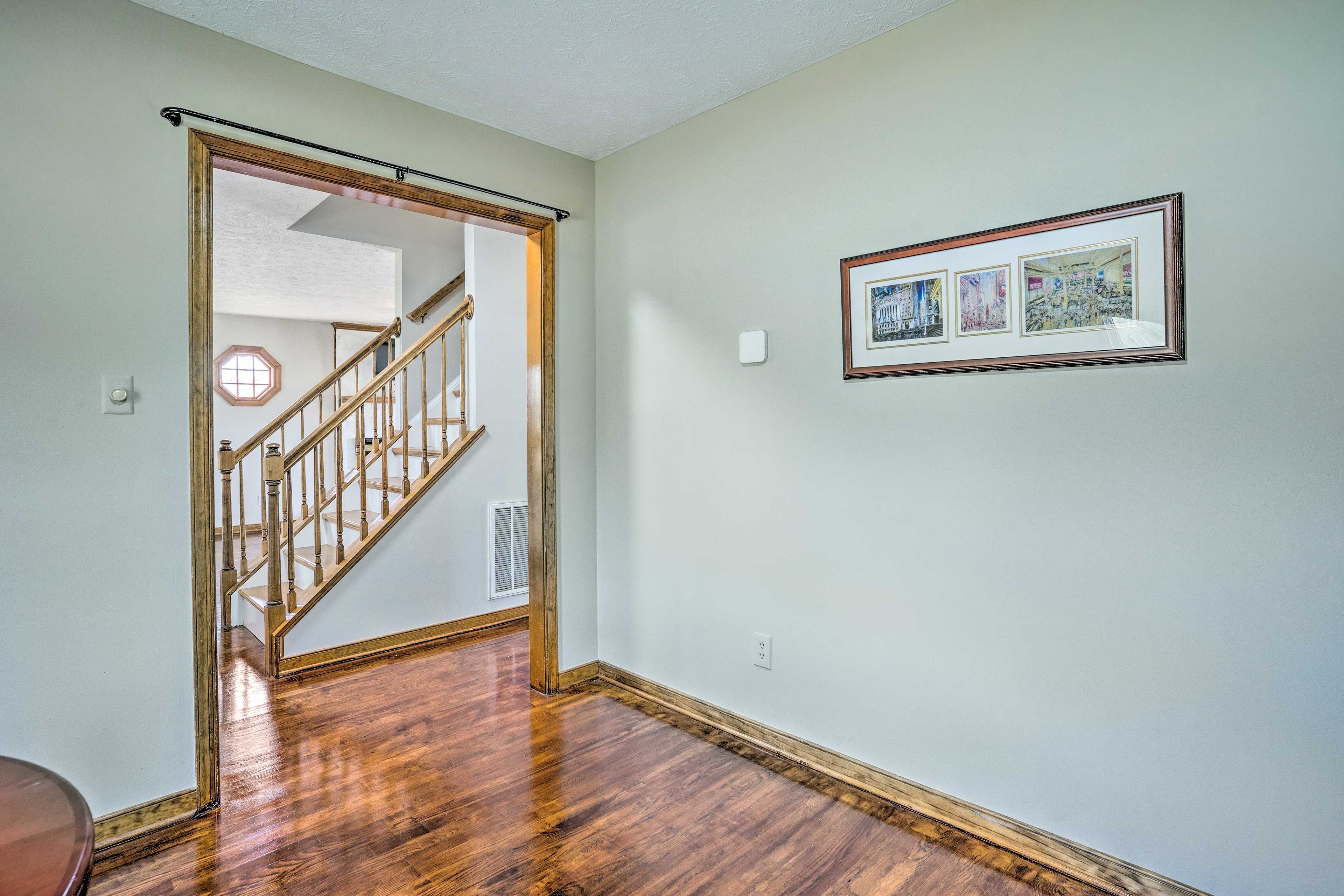 Home Office | Stairs to Upper Level