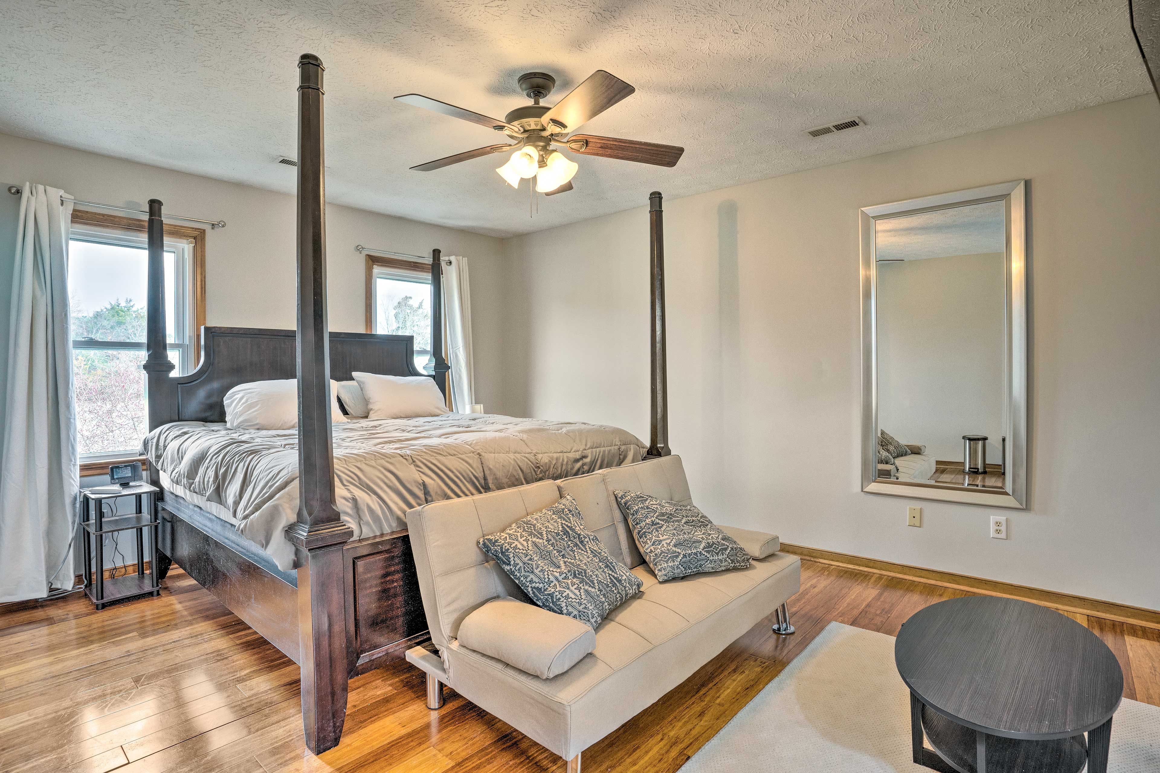 Bedroom 1 | King Bed | Sleeper Sofa