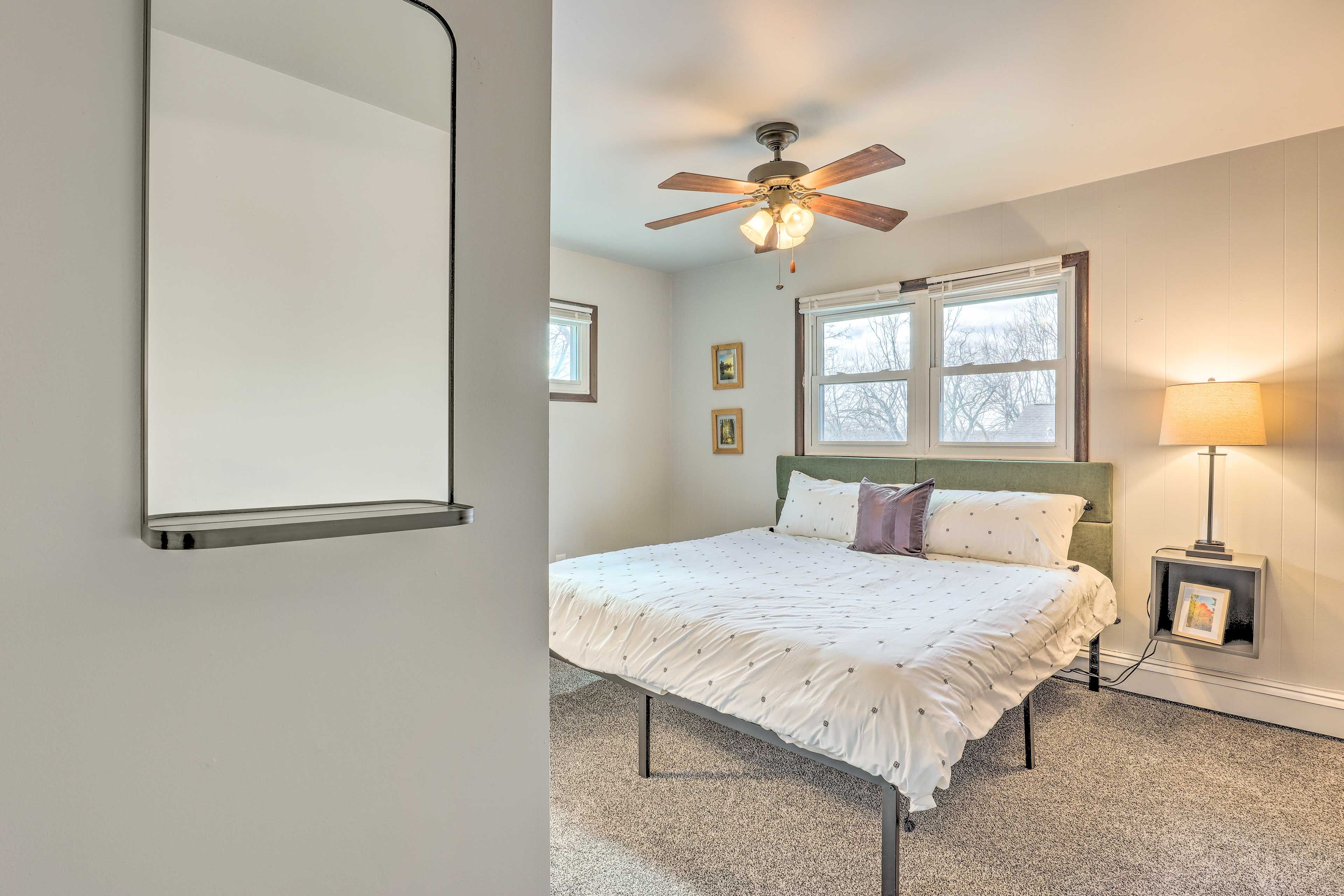 Bedroom 1 | King Bed | Linens Provided